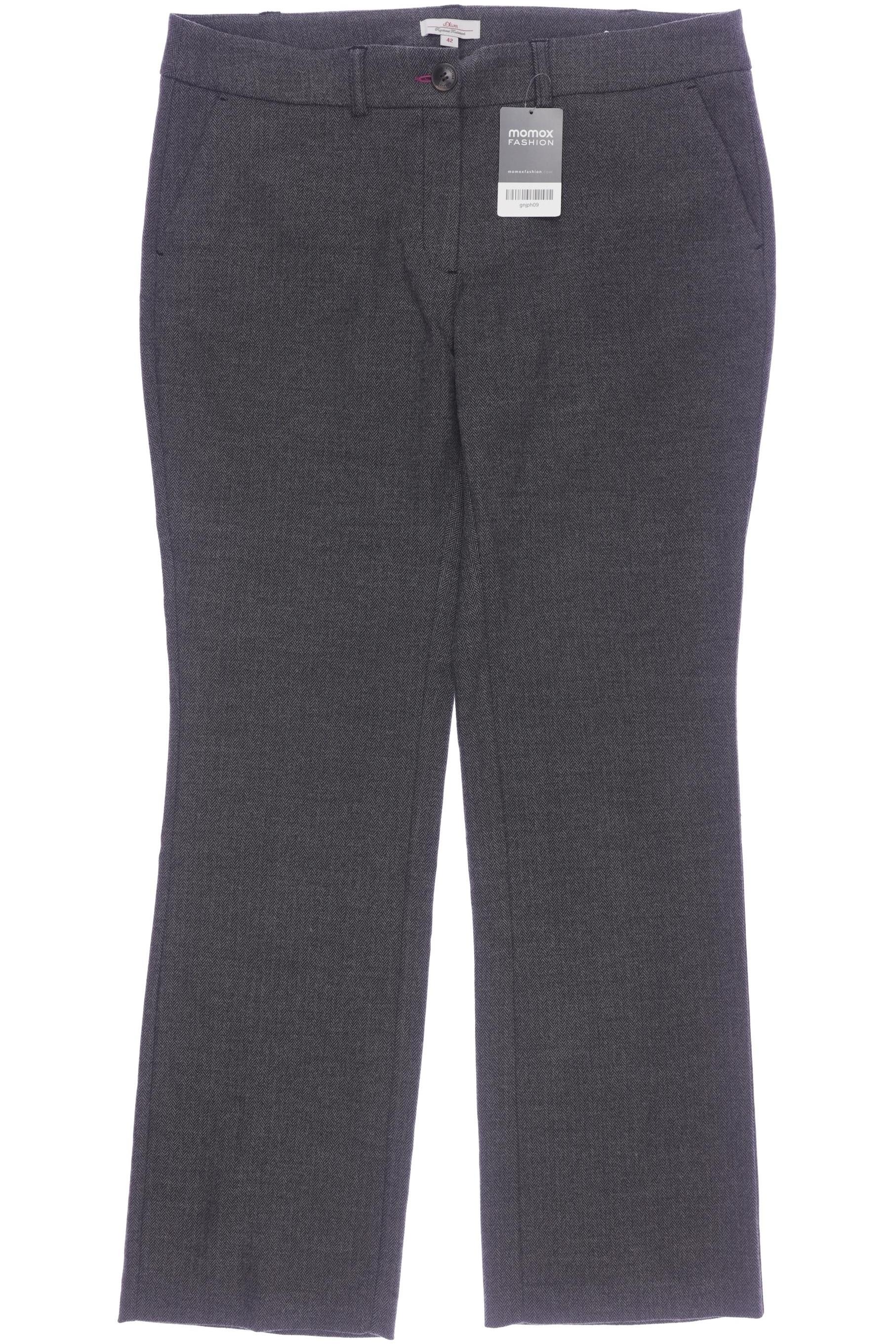 

s.Oliver Damen Stoffhose, grau, Gr. 42