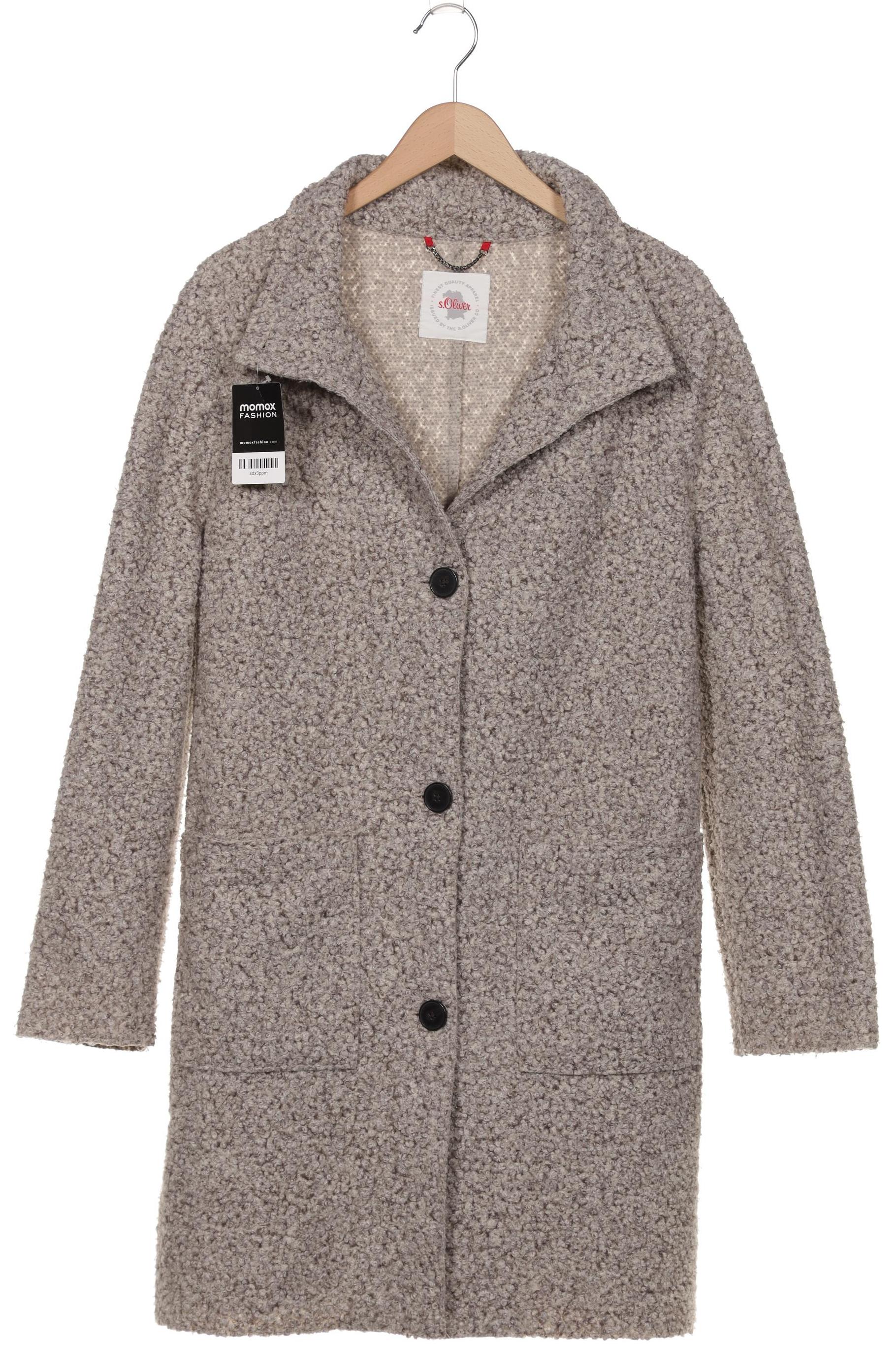 

s.Oliver Damen Mantel, beige, Gr. 44