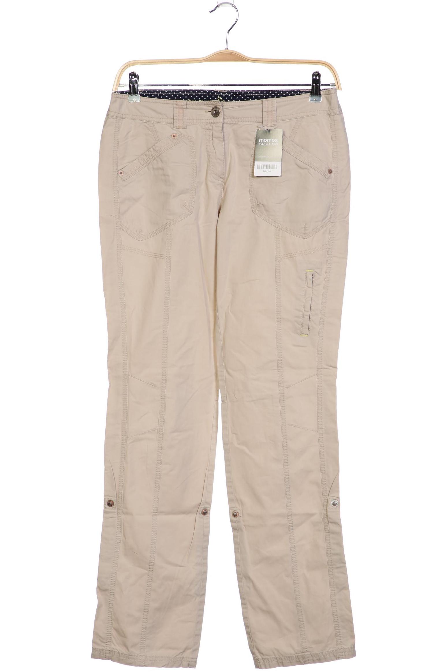 

s.Oliver Damen Stoffhose, beige, Gr. 38