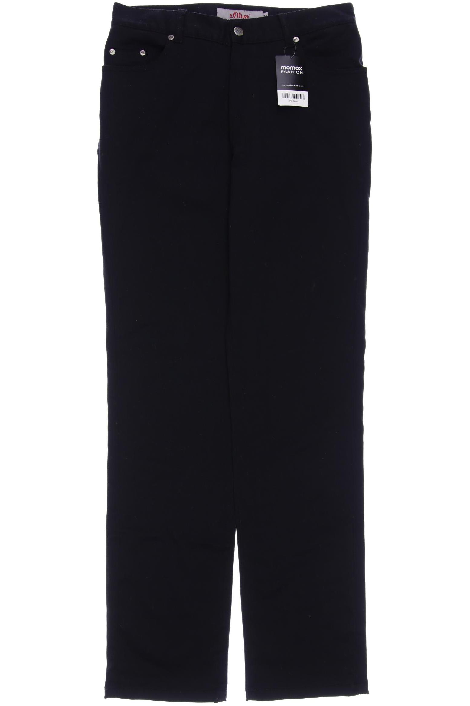 

s.Oliver Damen Jeans, schwarz