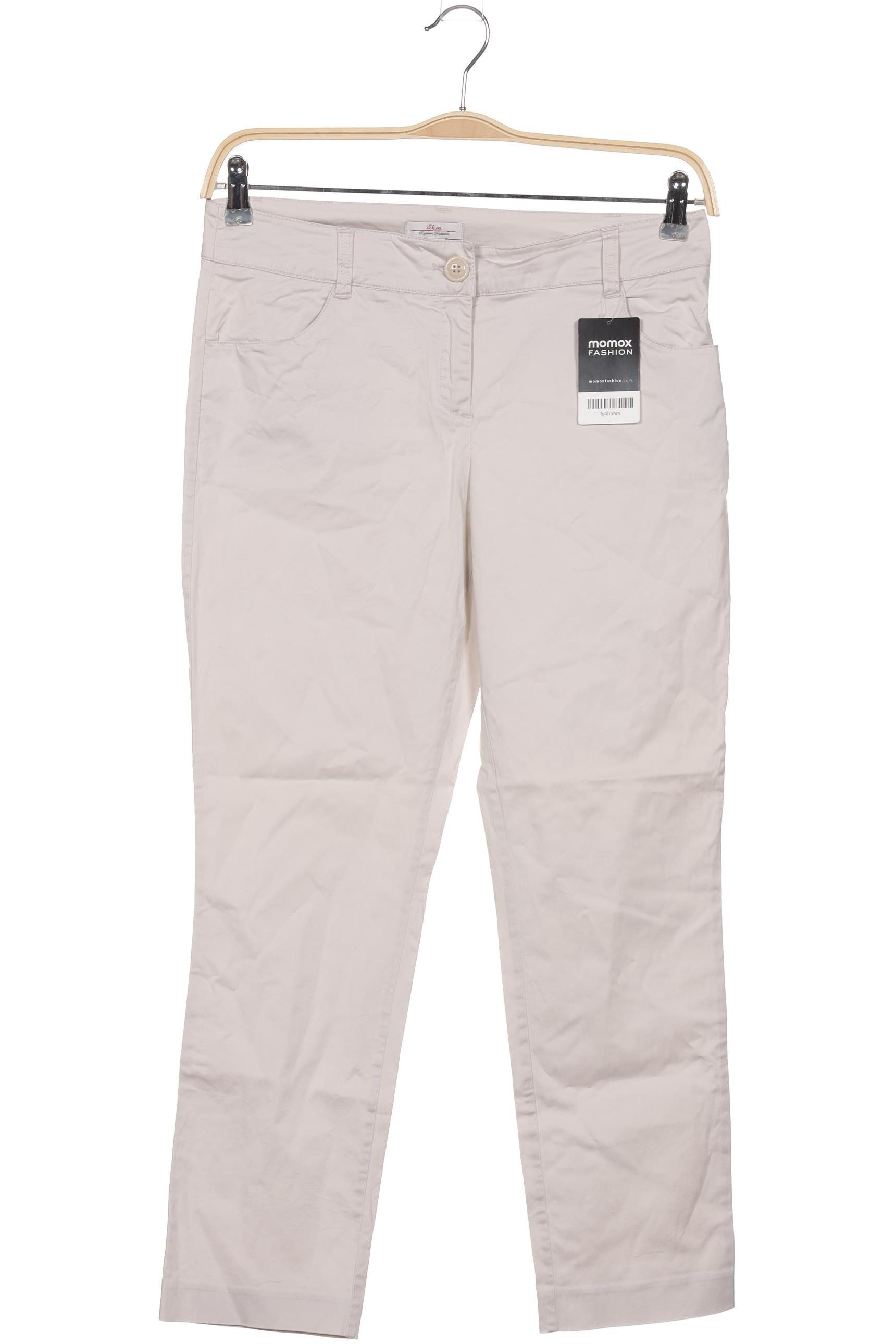 

s.Oliver Damen Stoffhose, beige, Gr. 38