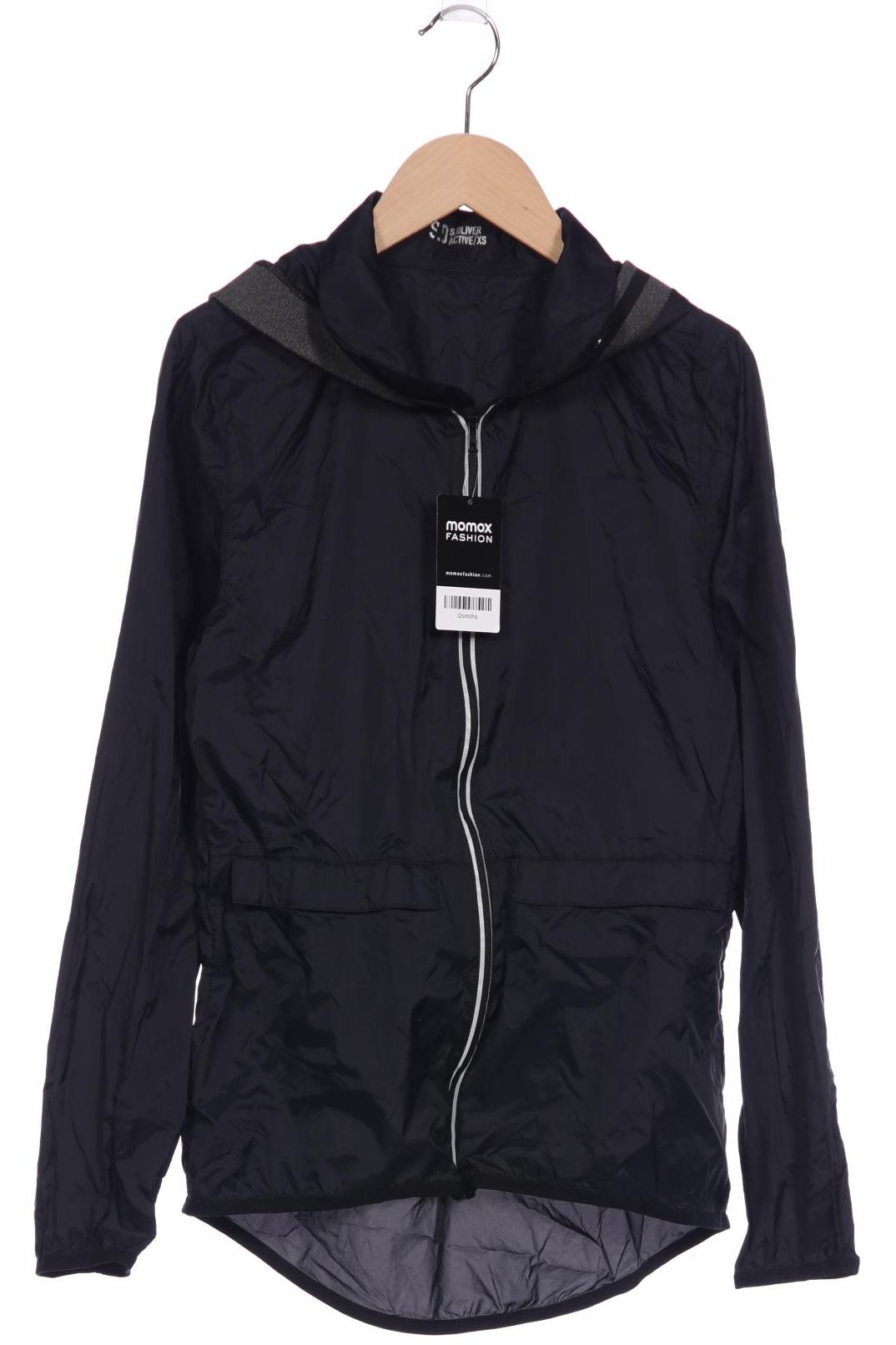 

s.Oliver Damen Jacke, schwarz, Gr. 34