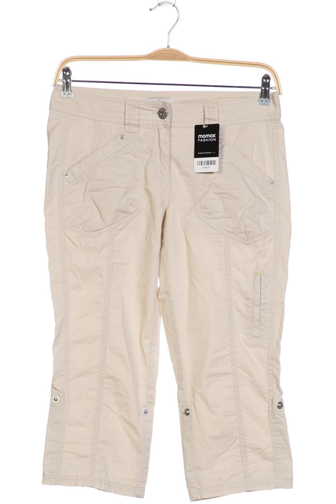 

s.Oliver Damen Stoffhose, cremeweiß
