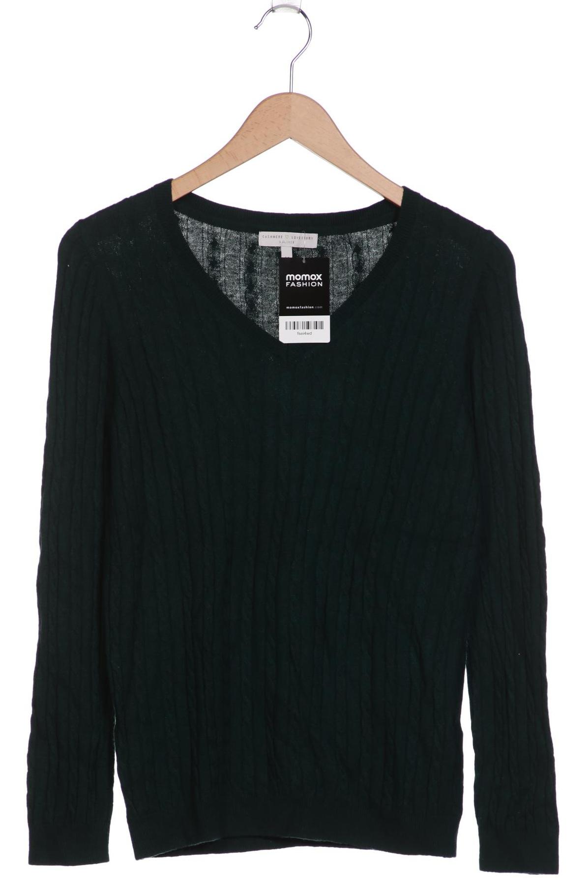 

s.Oliver Damen Pullover, grün, Gr. 40