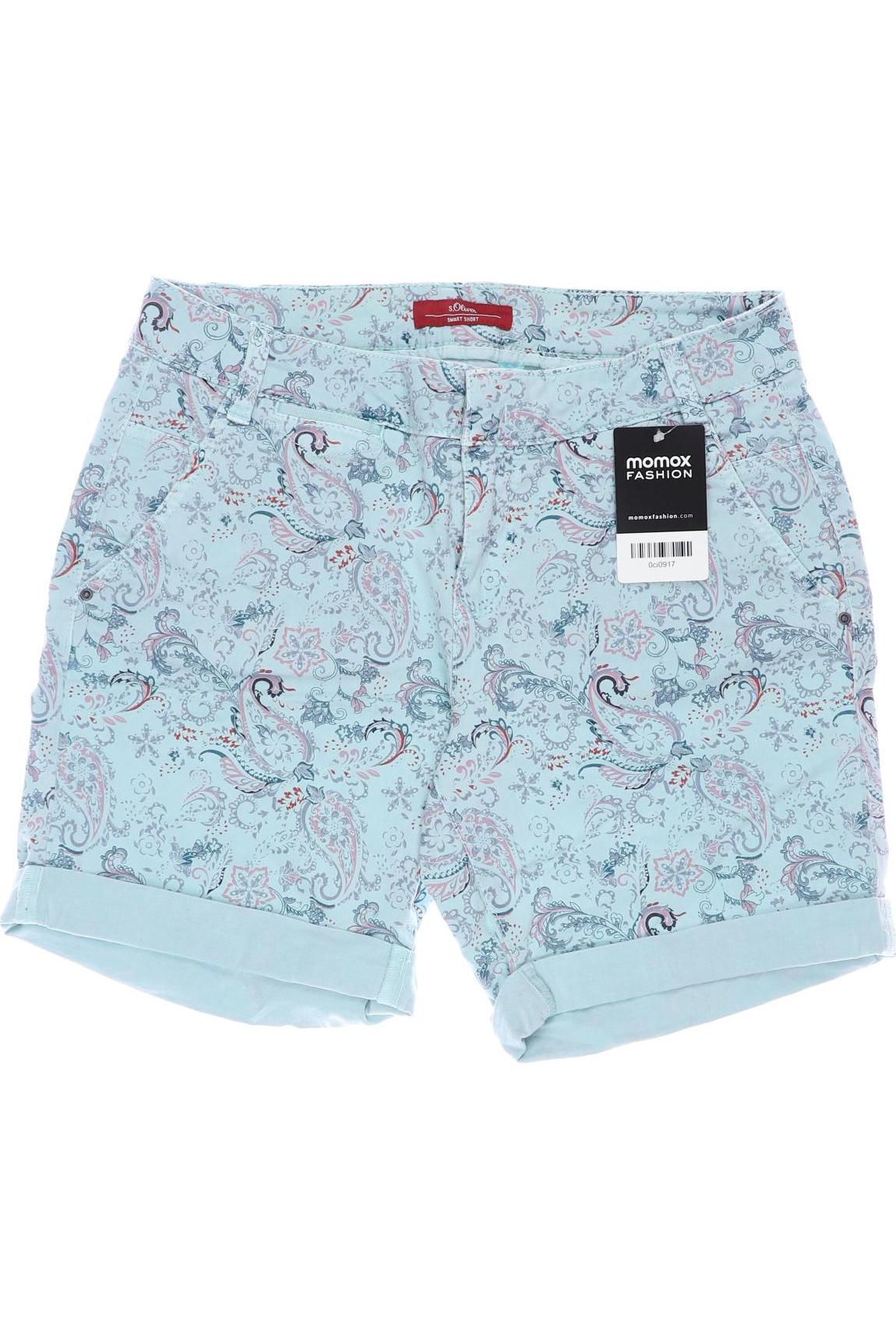 

s.Oliver Damen Shorts, blau, Gr. 28