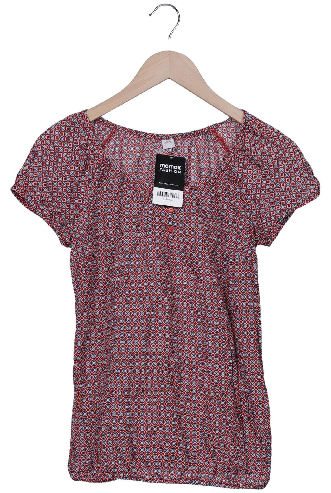 

s.Oliver Damen Bluse, rot, Gr. 34