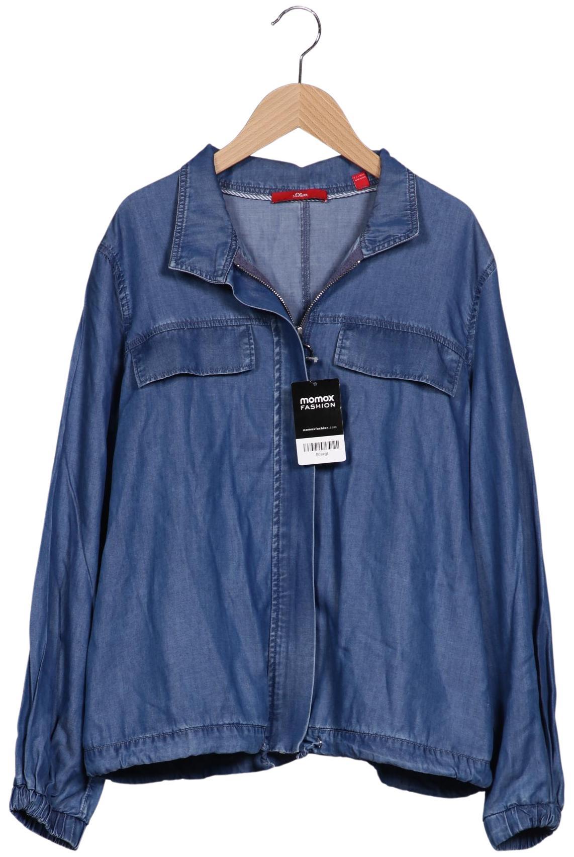 

s.Oliver Damen Jacke, blau, Gr. 38
