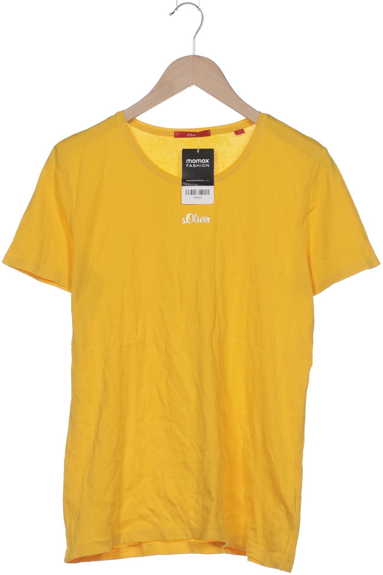 

s.Oliver Damen T-Shirt, gelb, Gr. 46