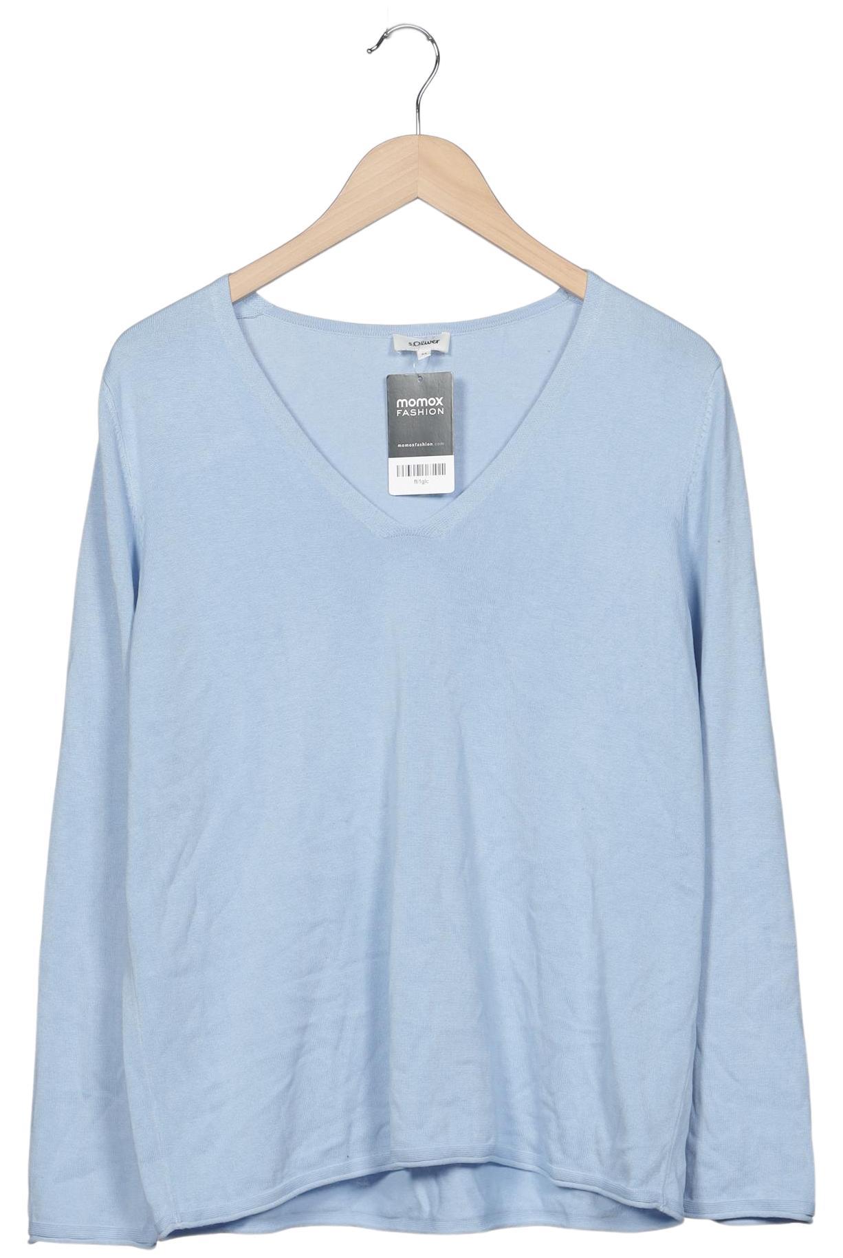 

s.Oliver Damen Pullover, hellblau, Gr. 44