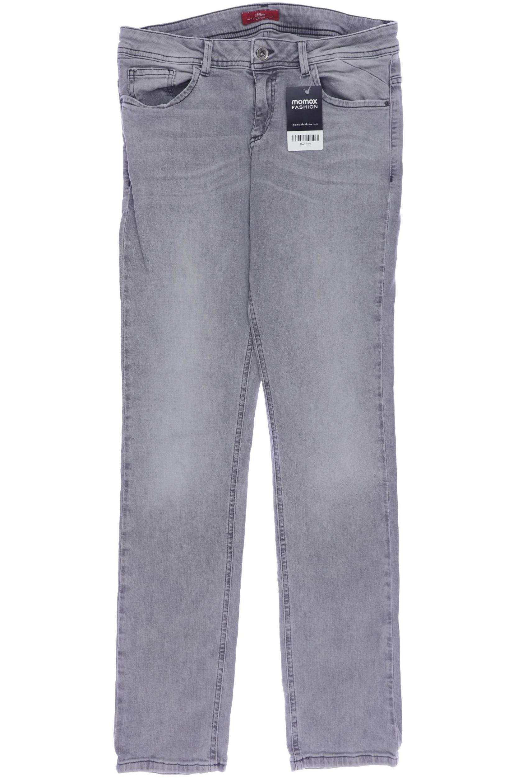 

s.Oliver Damen Jeans, grau, Gr. 40
