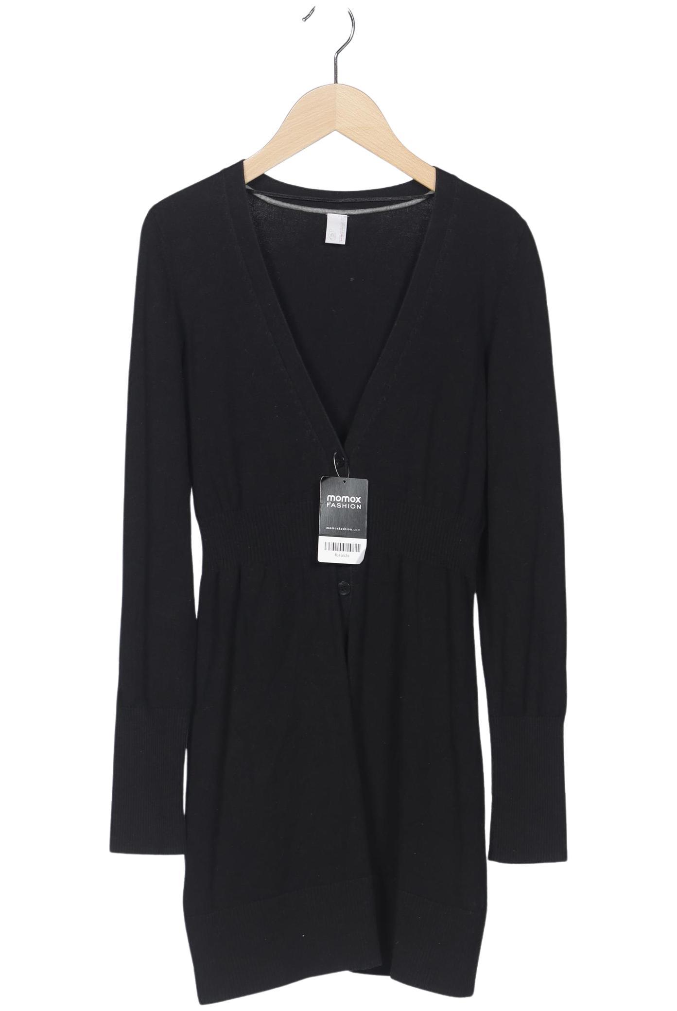 

s.Oliver Damen Strickjacke, schwarz, Gr. 36