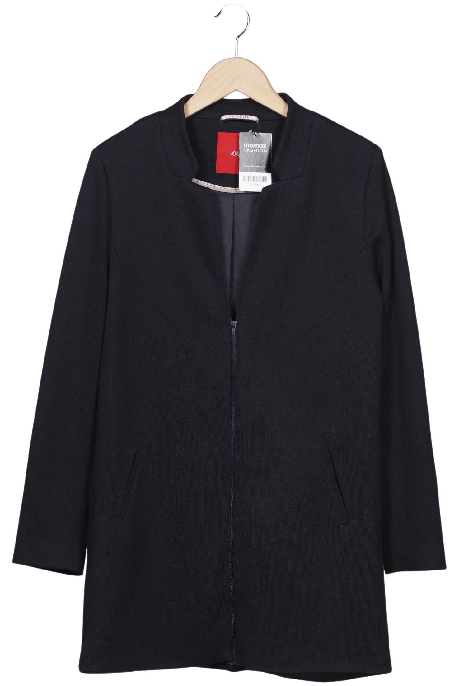 

s.Oliver Damen Mantel, marineblau, Gr. 40