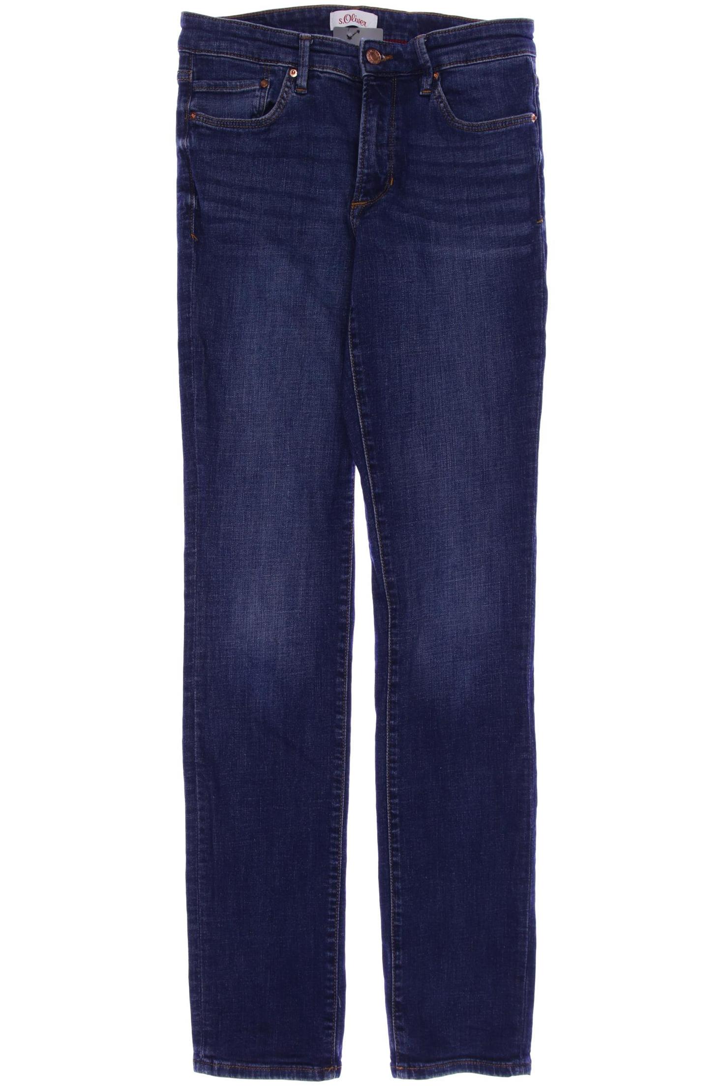 

s.Oliver Damen Jeans, blau