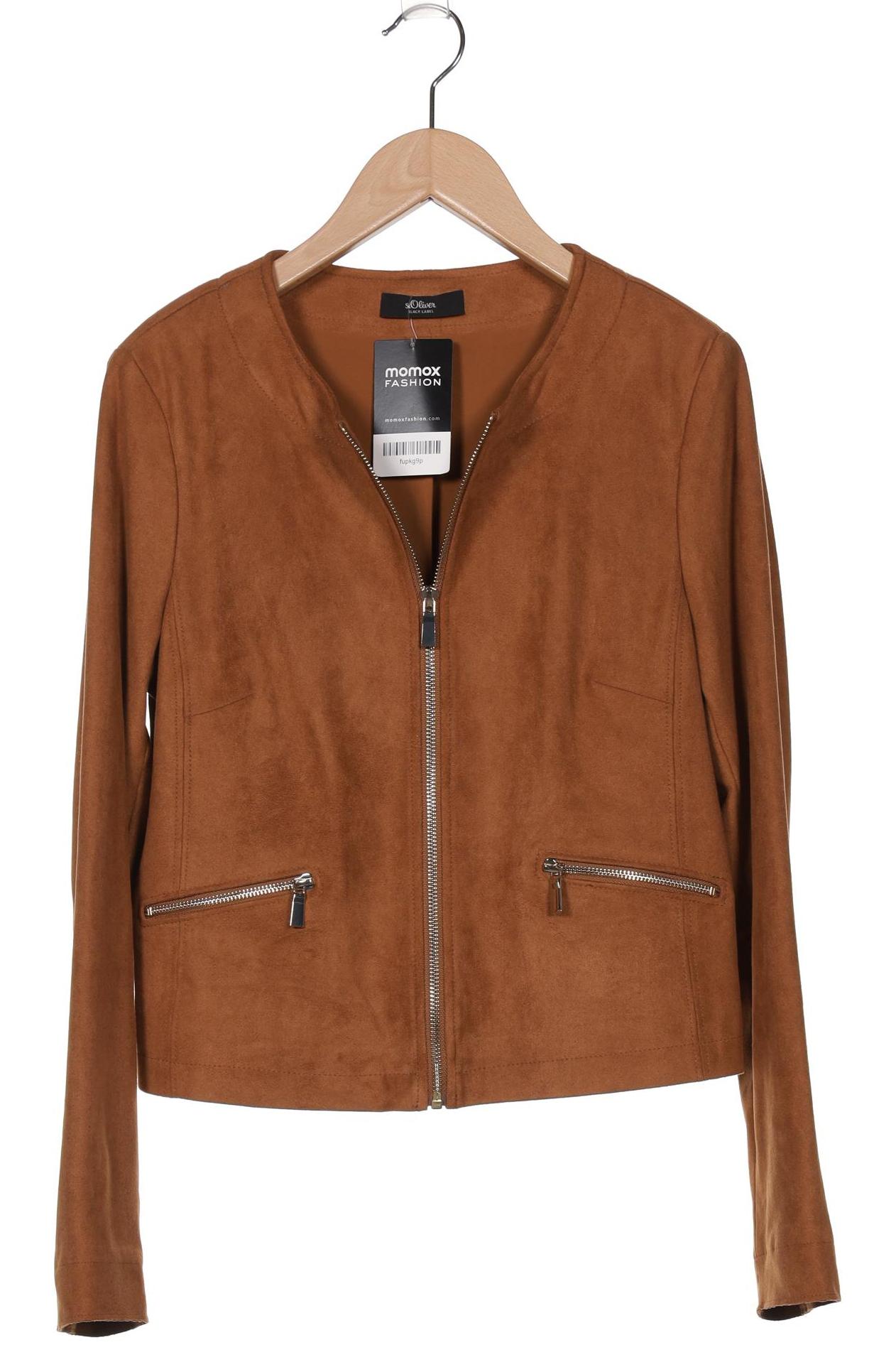 

s.Oliver Damen Jacke, braun, Gr. 34