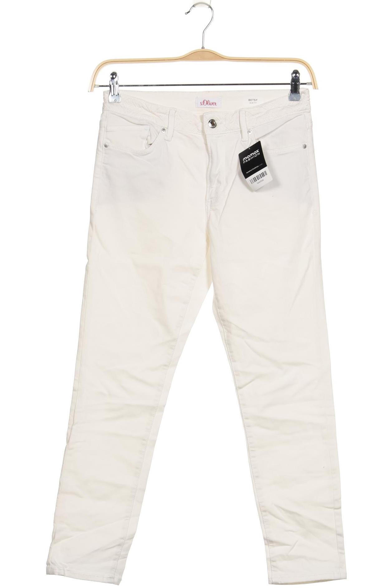 

s.Oliver Damen Jeans, weiß, Gr. 36