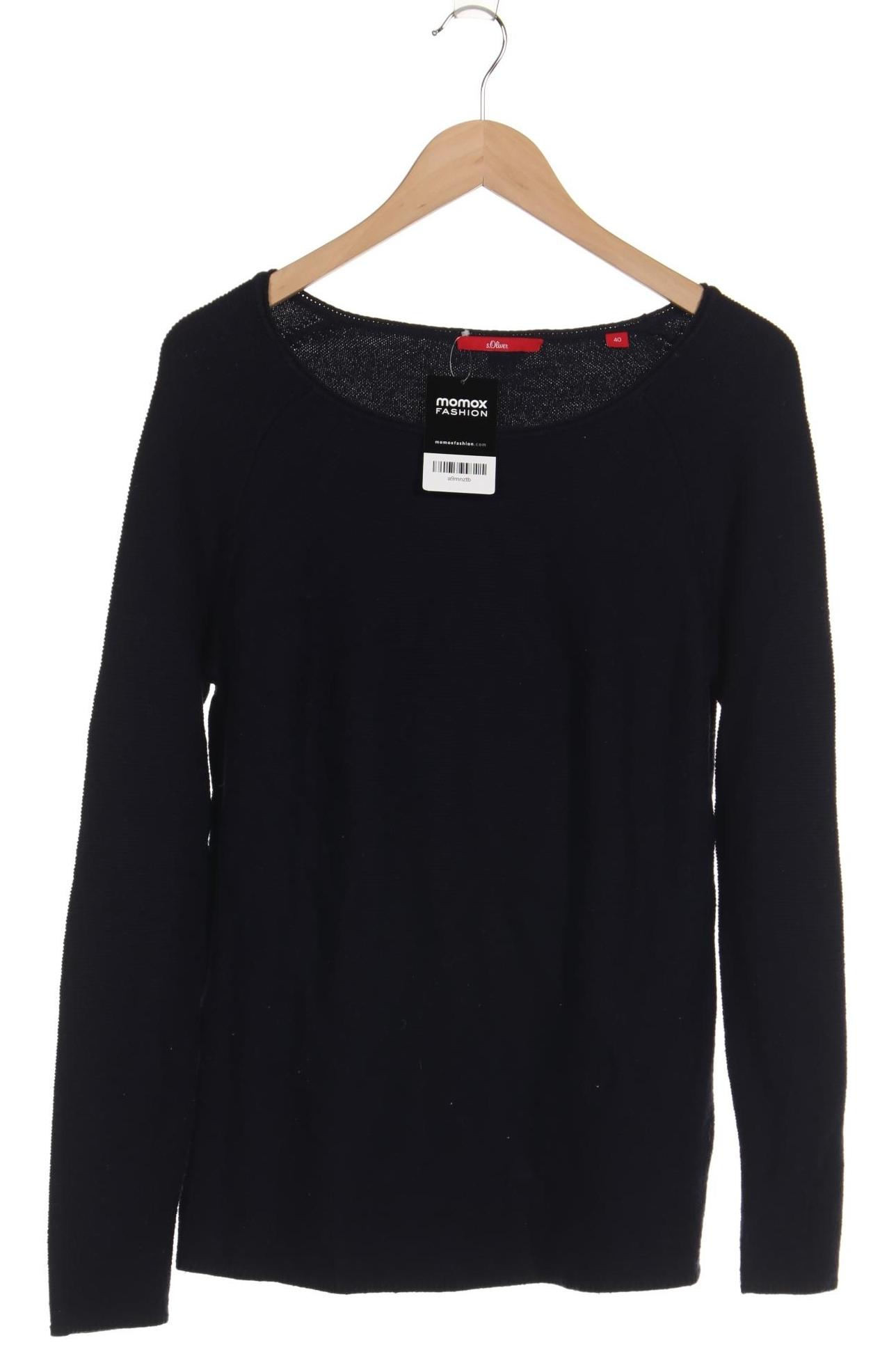 

s.Oliver Damen Pullover, marineblau, Gr. 40