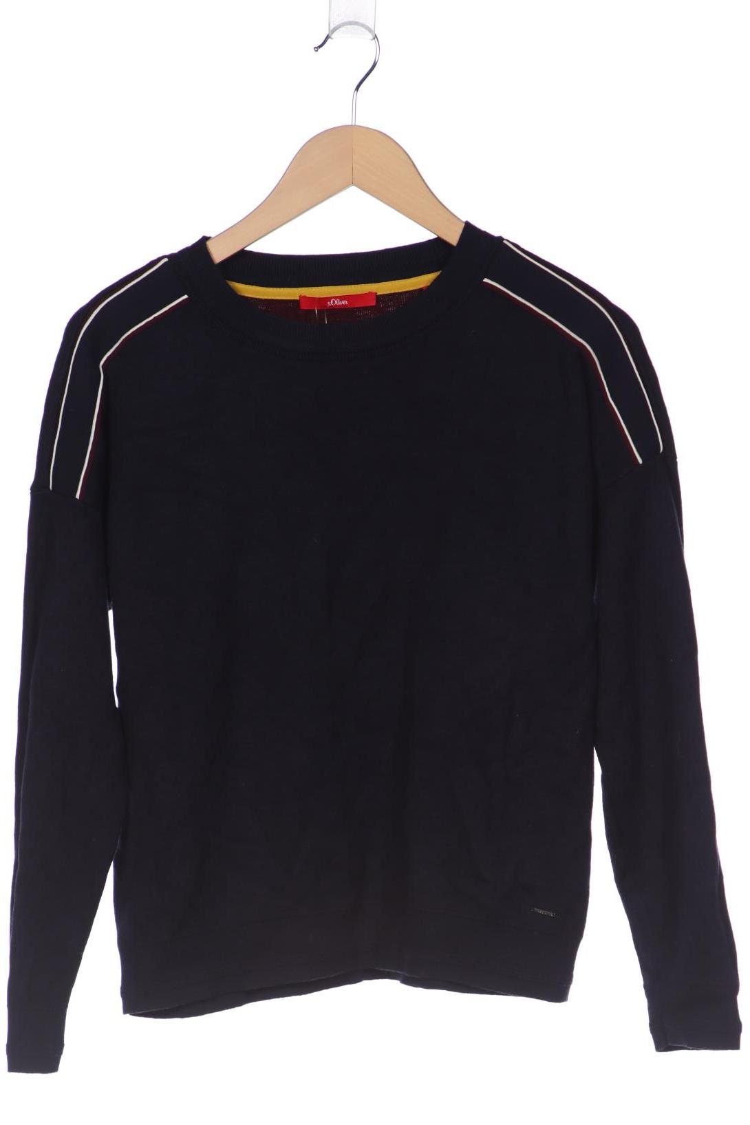 

s.Oliver Damen Pullover, marineblau