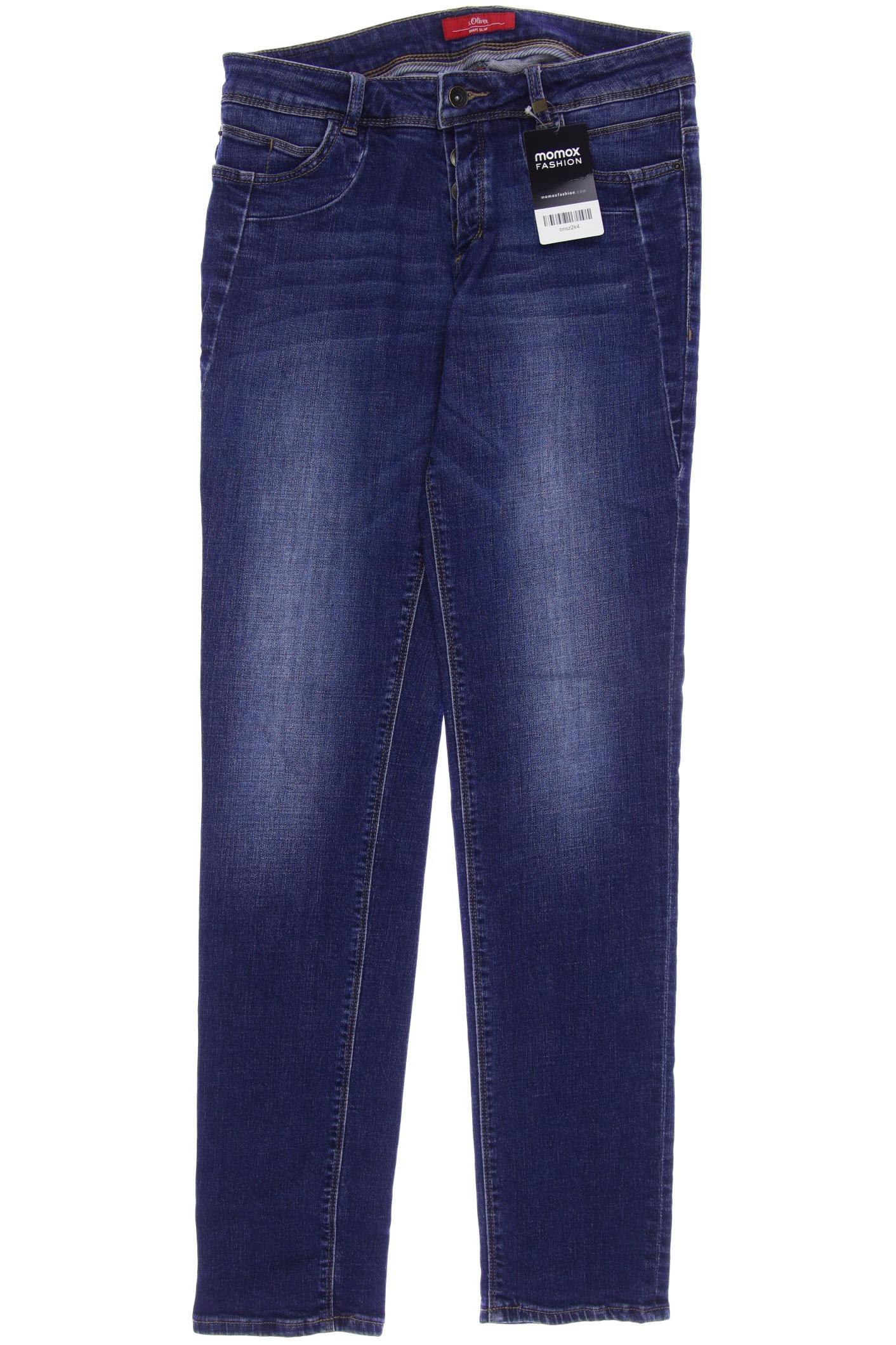 

s.Oliver Damen Jeans, blau