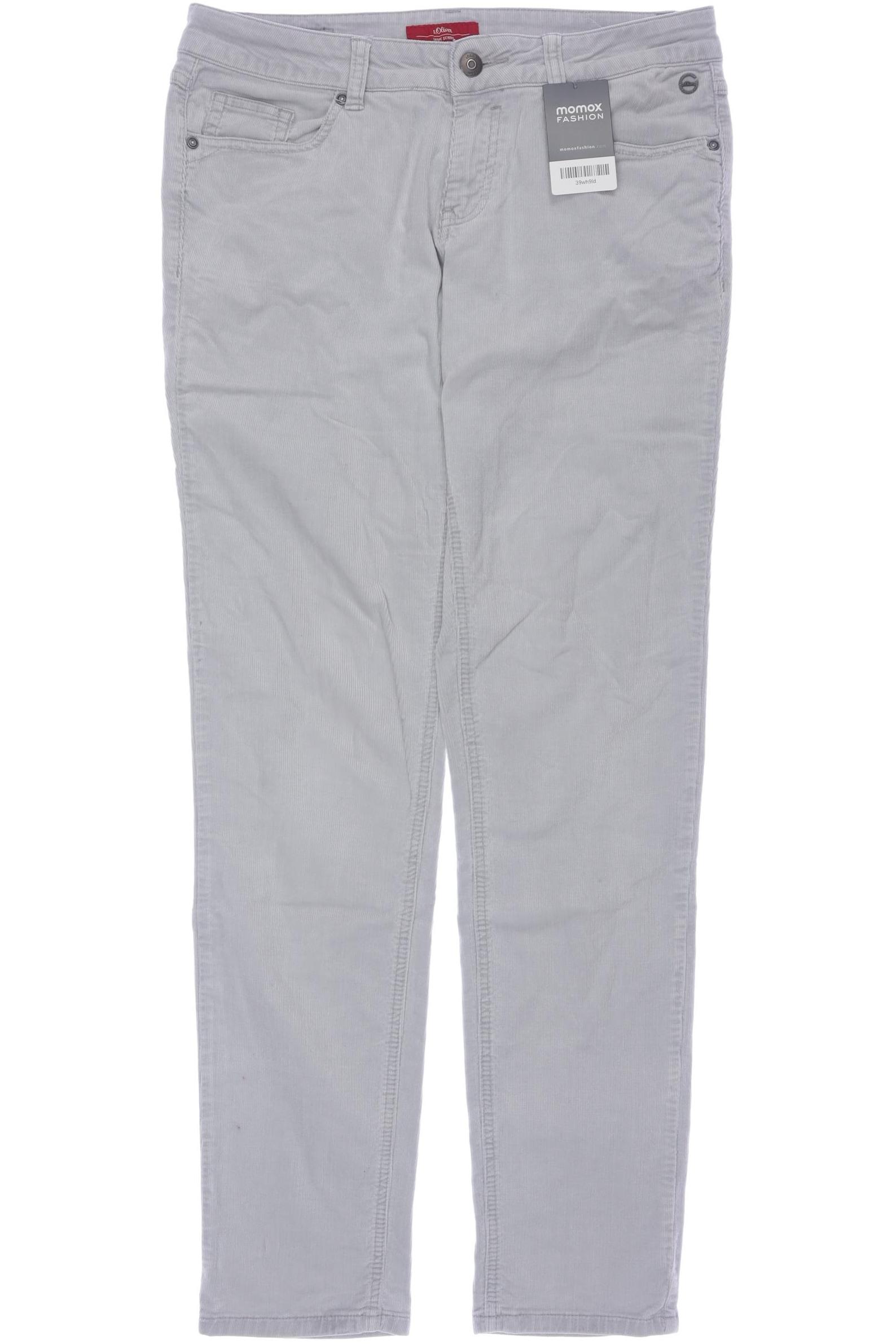 

s.Oliver Damen Stoffhose, grau, Gr. 40