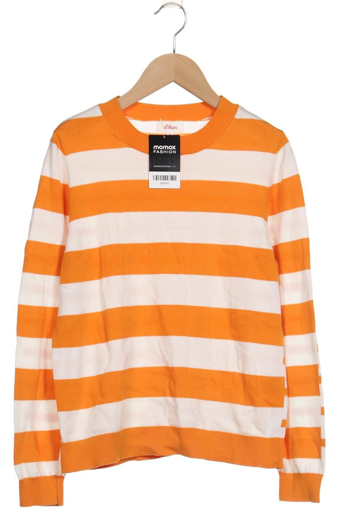 

s.Oliver Damen Pullover, orange, Gr. 38