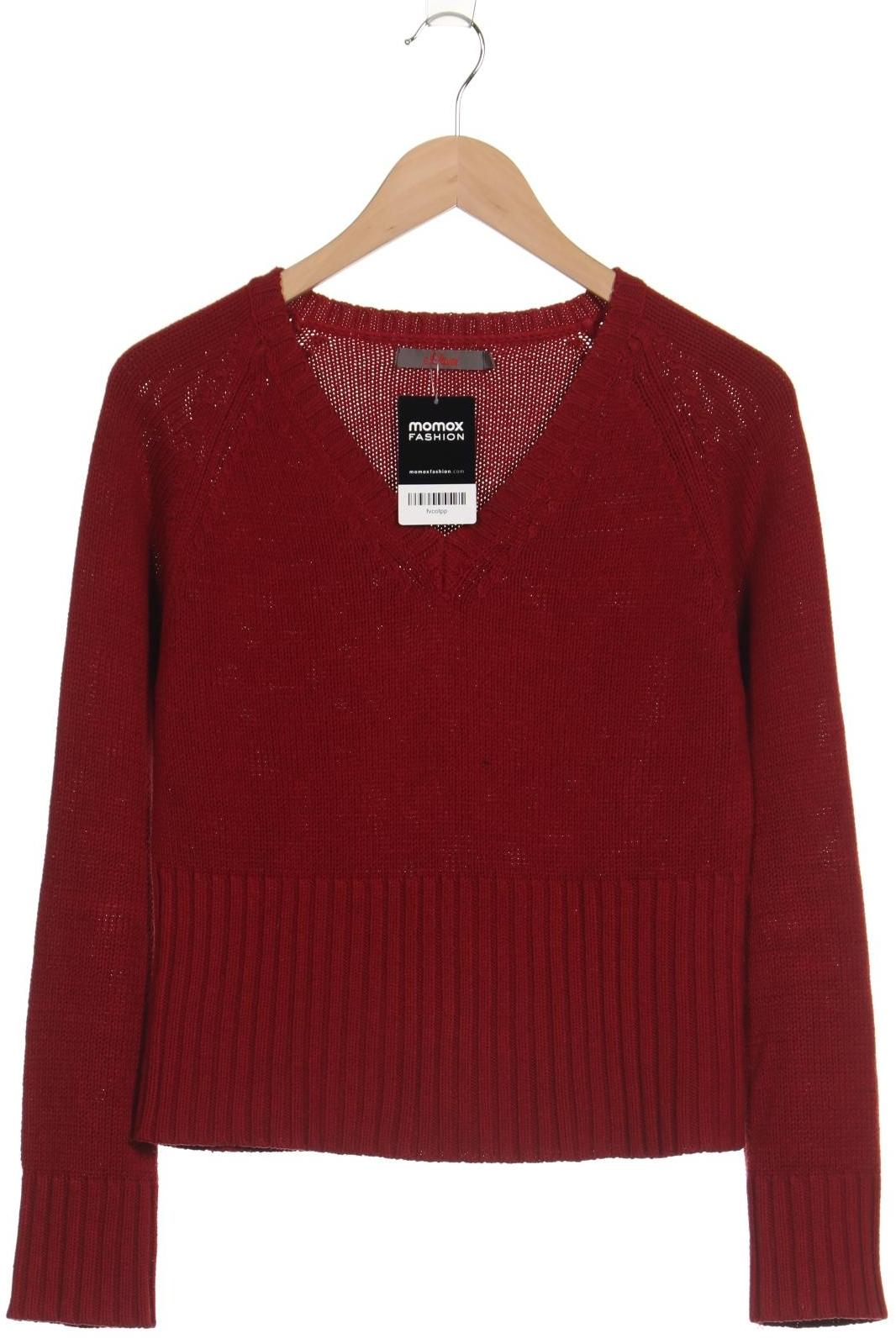 

s.Oliver Damen Pullover, rot, Gr. 36