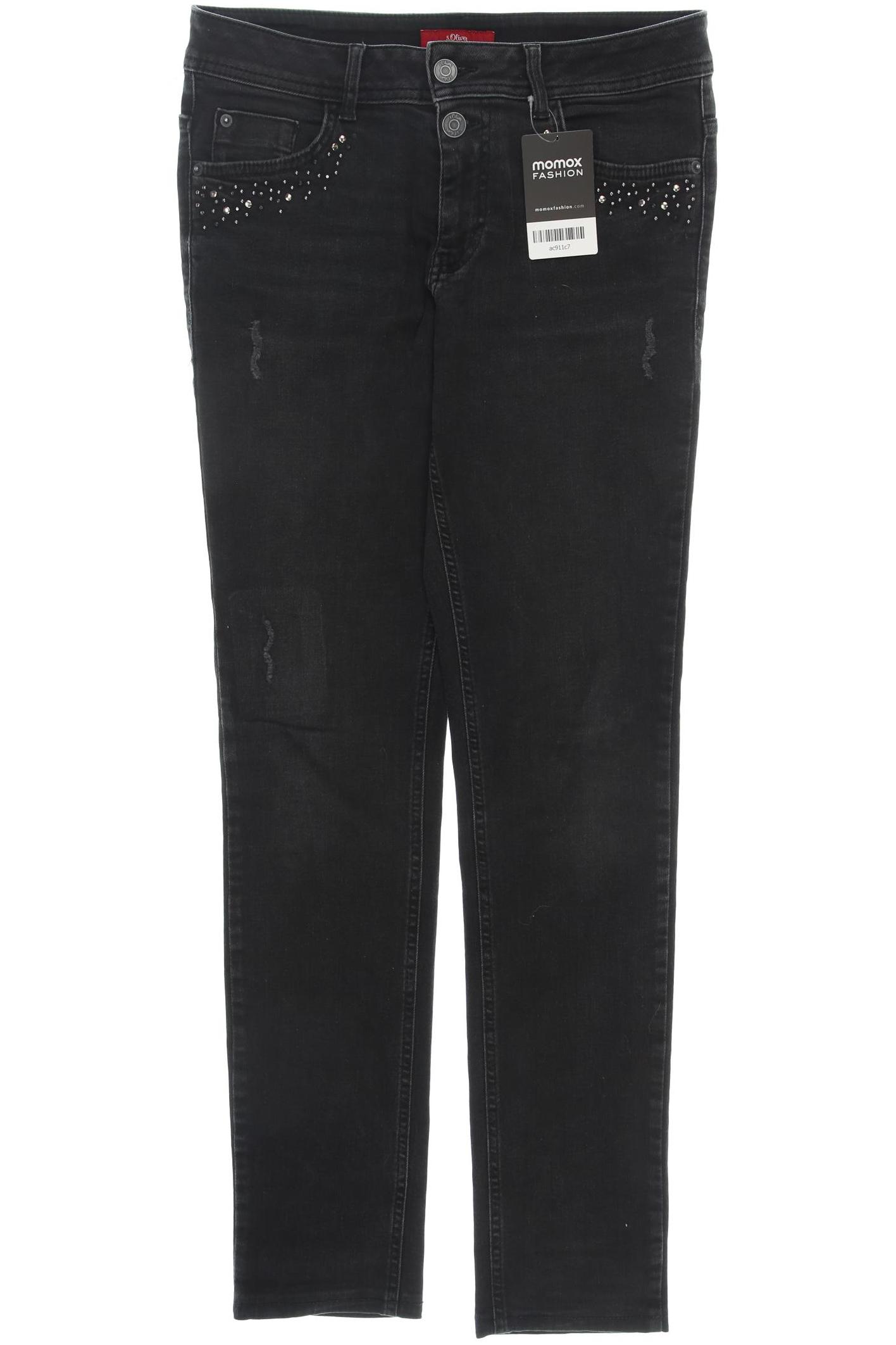 

s.Oliver Damen Jeans, grau, Gr. 34