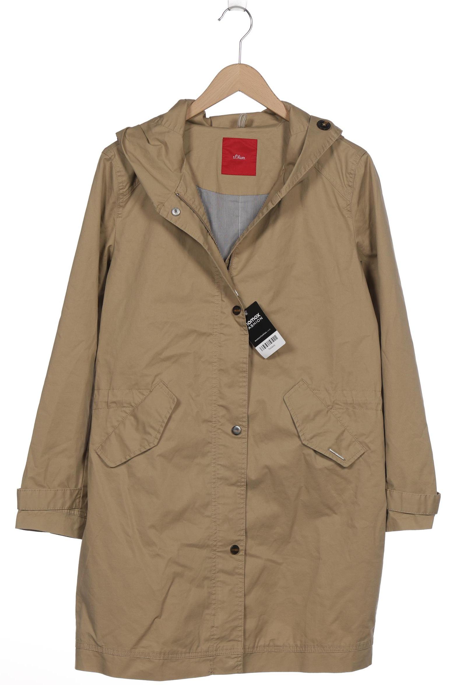

s.Oliver Damen Mantel, beige, Gr. 40