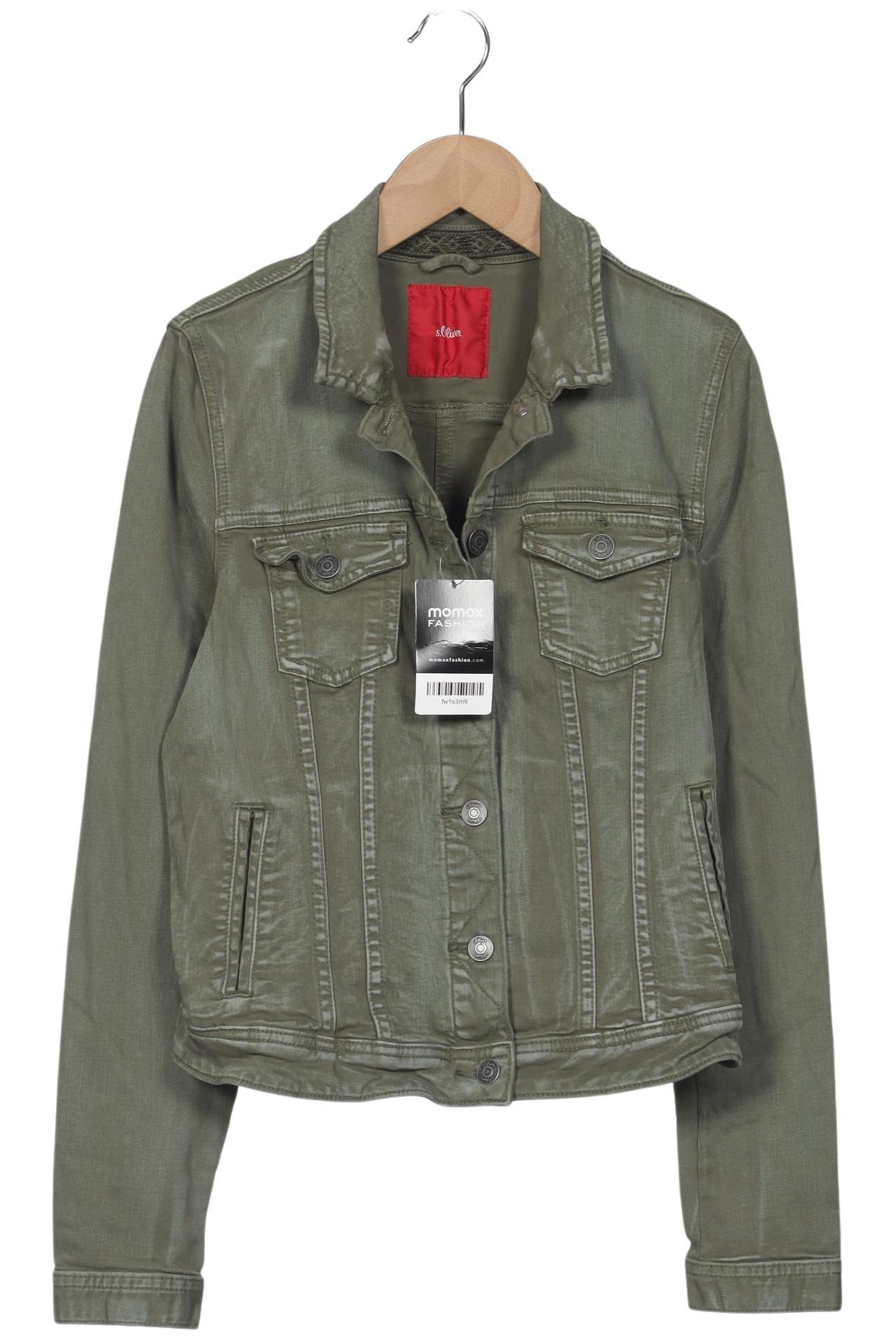 

s.Oliver Damen Jacke, grün, Gr. 36
