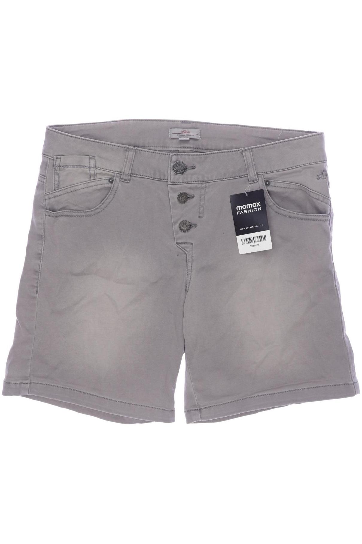 

s.Oliver Damen Shorts, grau, Gr. 38