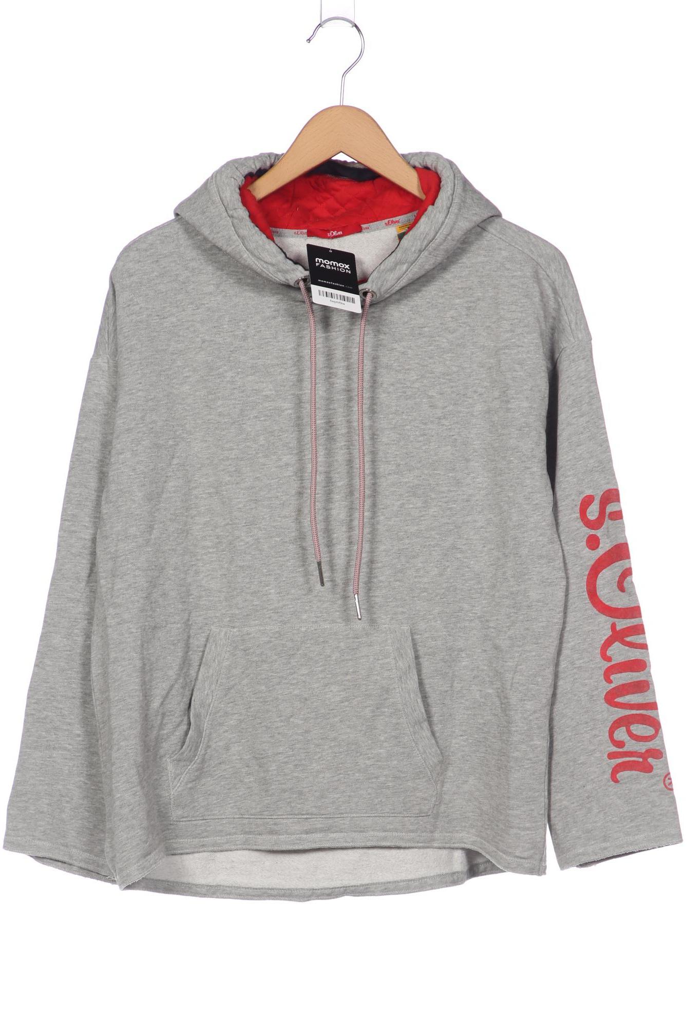 

s.Oliver Damen Kapuzenpullover, grau, Gr. 44