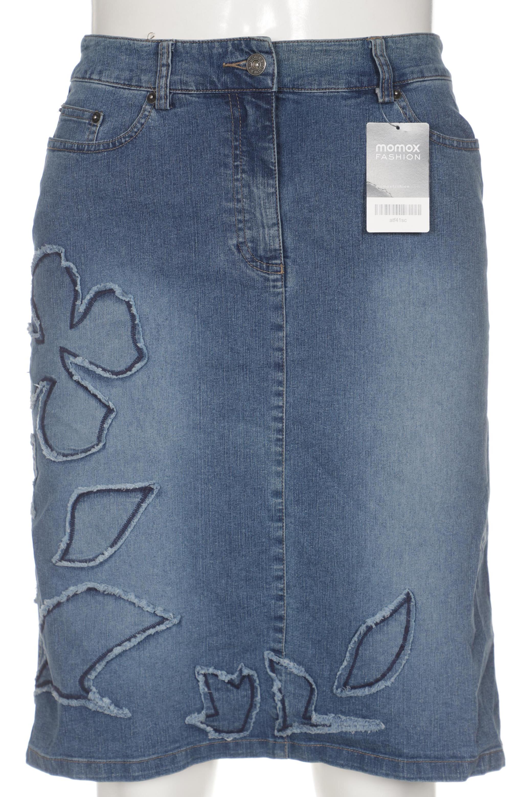 

s.Oliver Damen Rock, blau, Gr. 40