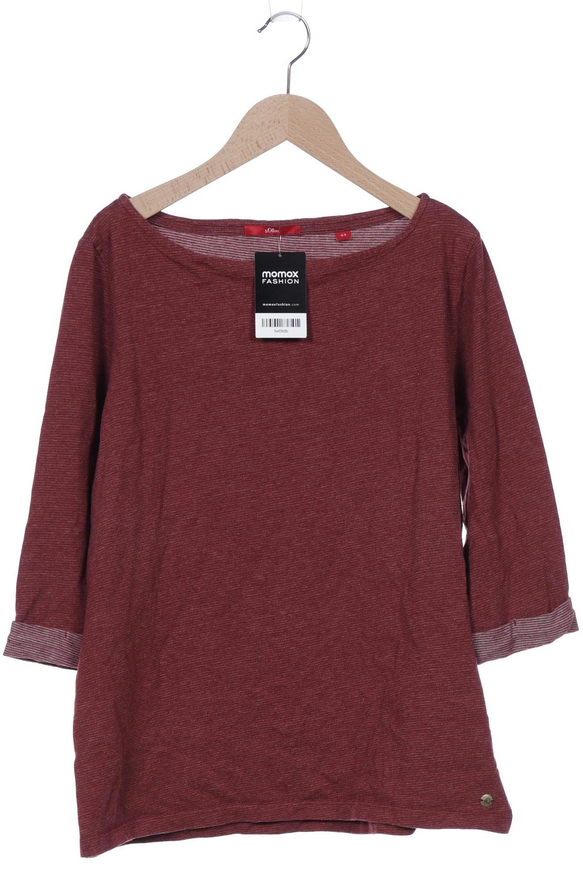

s.Oliver Damen Langarmshirt, bordeaux