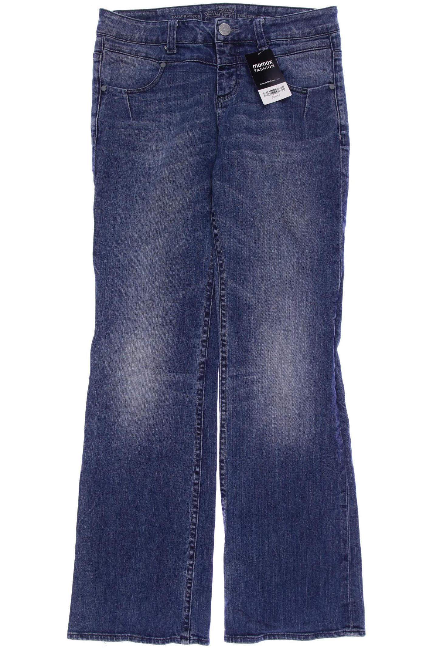 

s.Oliver Damen Jeans, blau