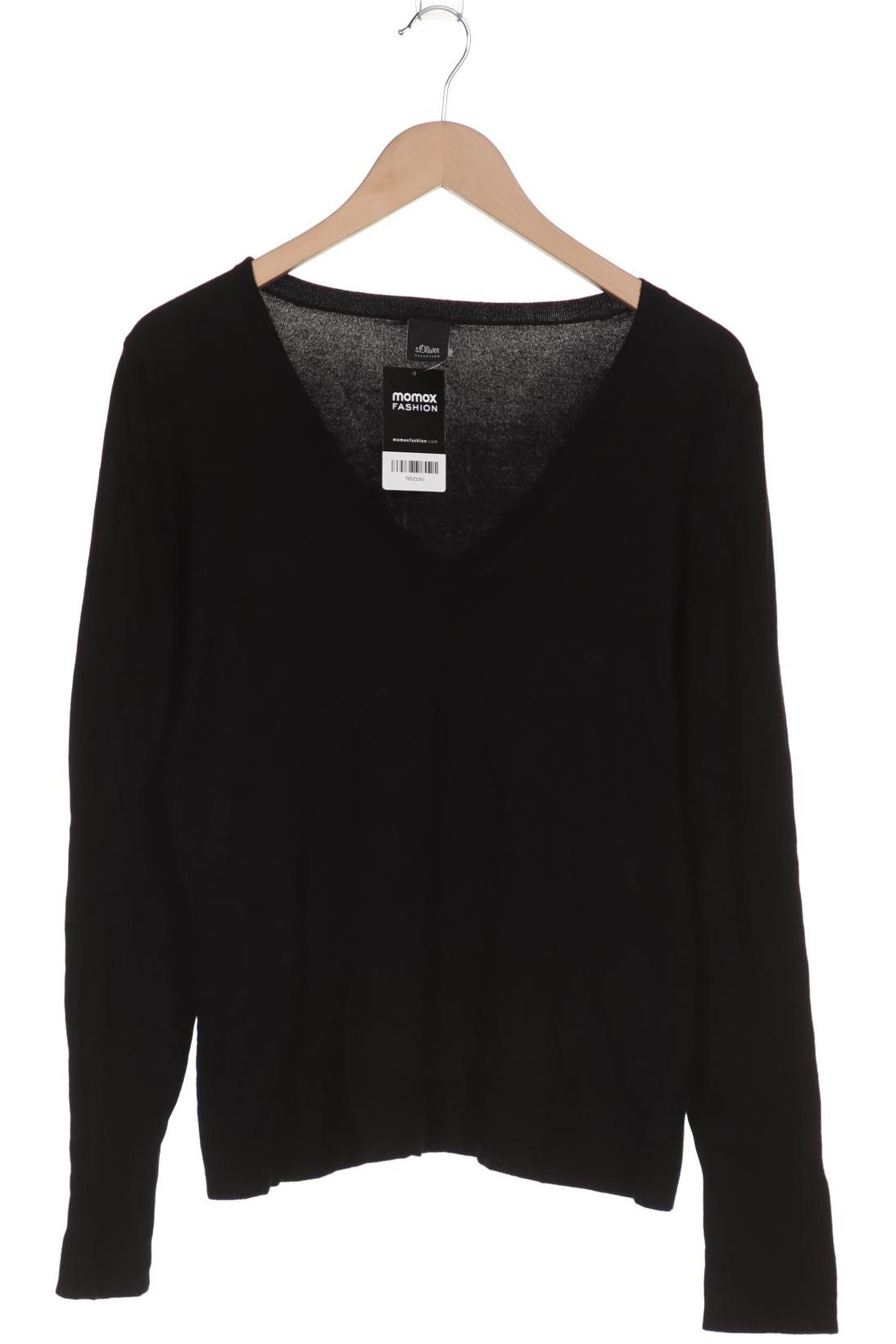 

s.Oliver Damen Pullover, schwarz