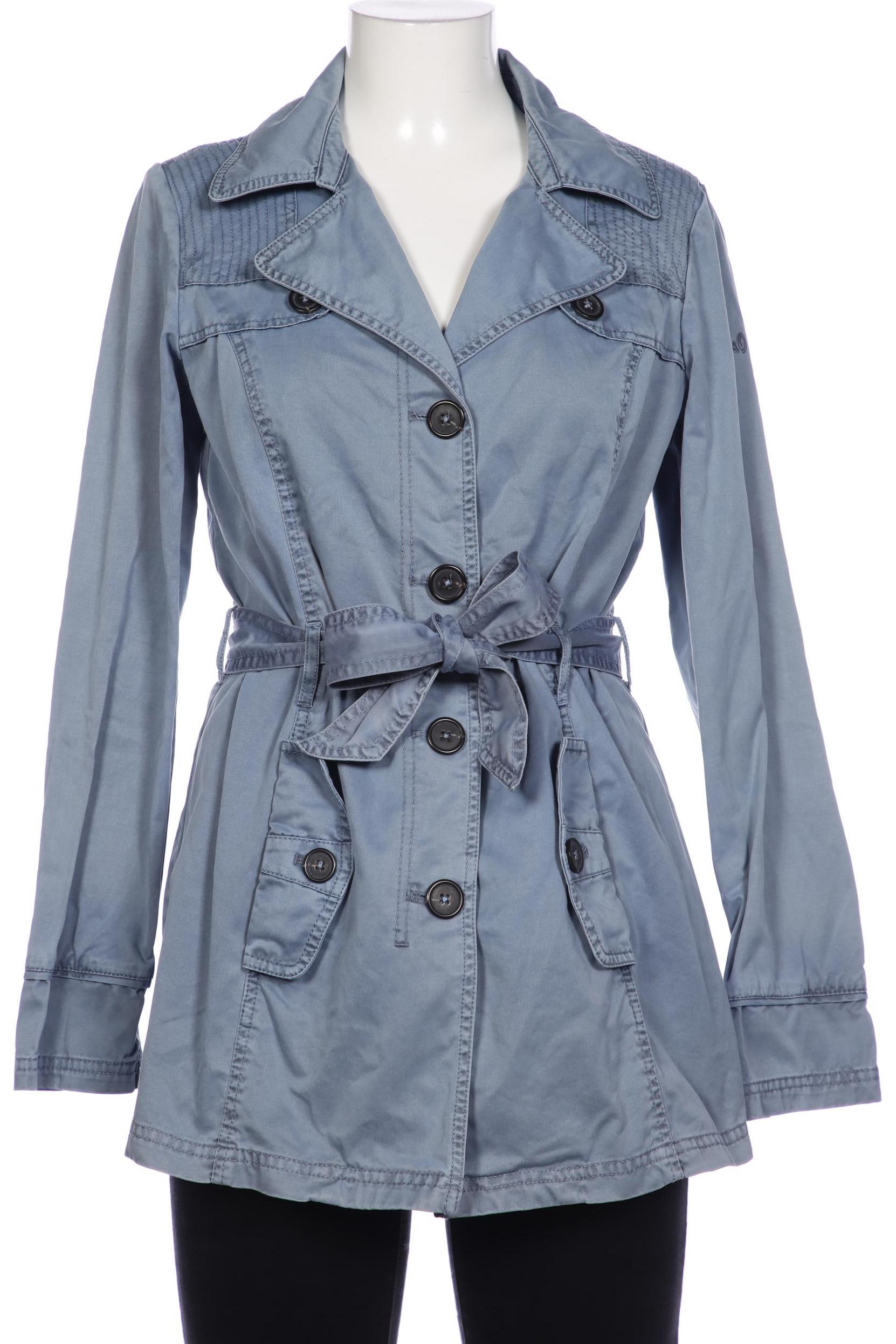 

s.Oliver Damen Mantel, blau