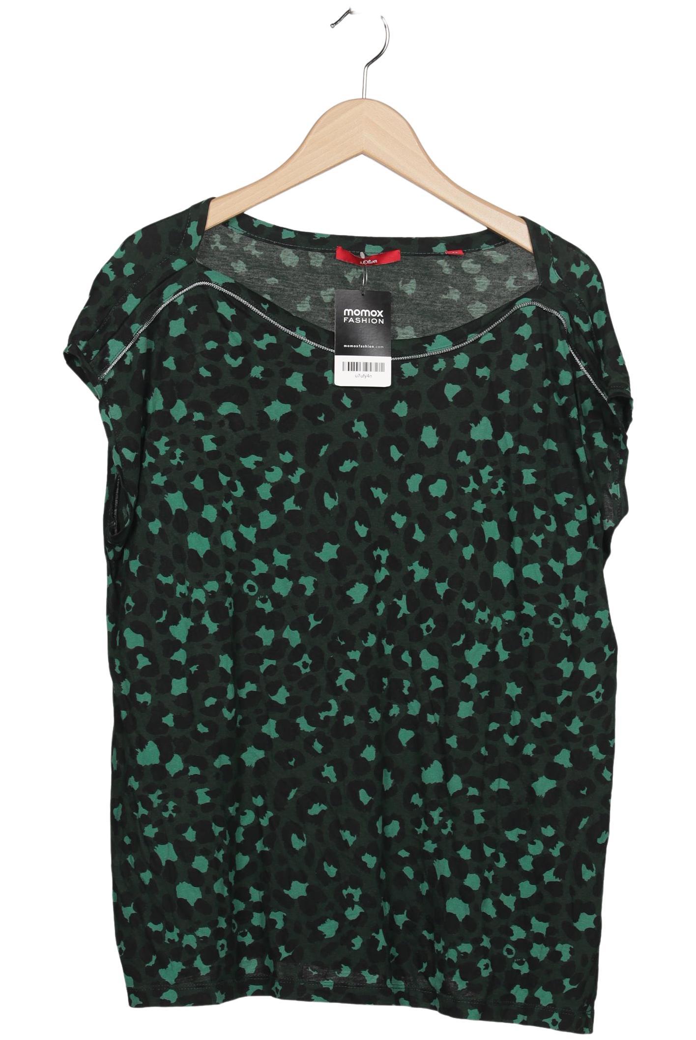 

s.Oliver Damen T-Shirt, grün, Gr. 44