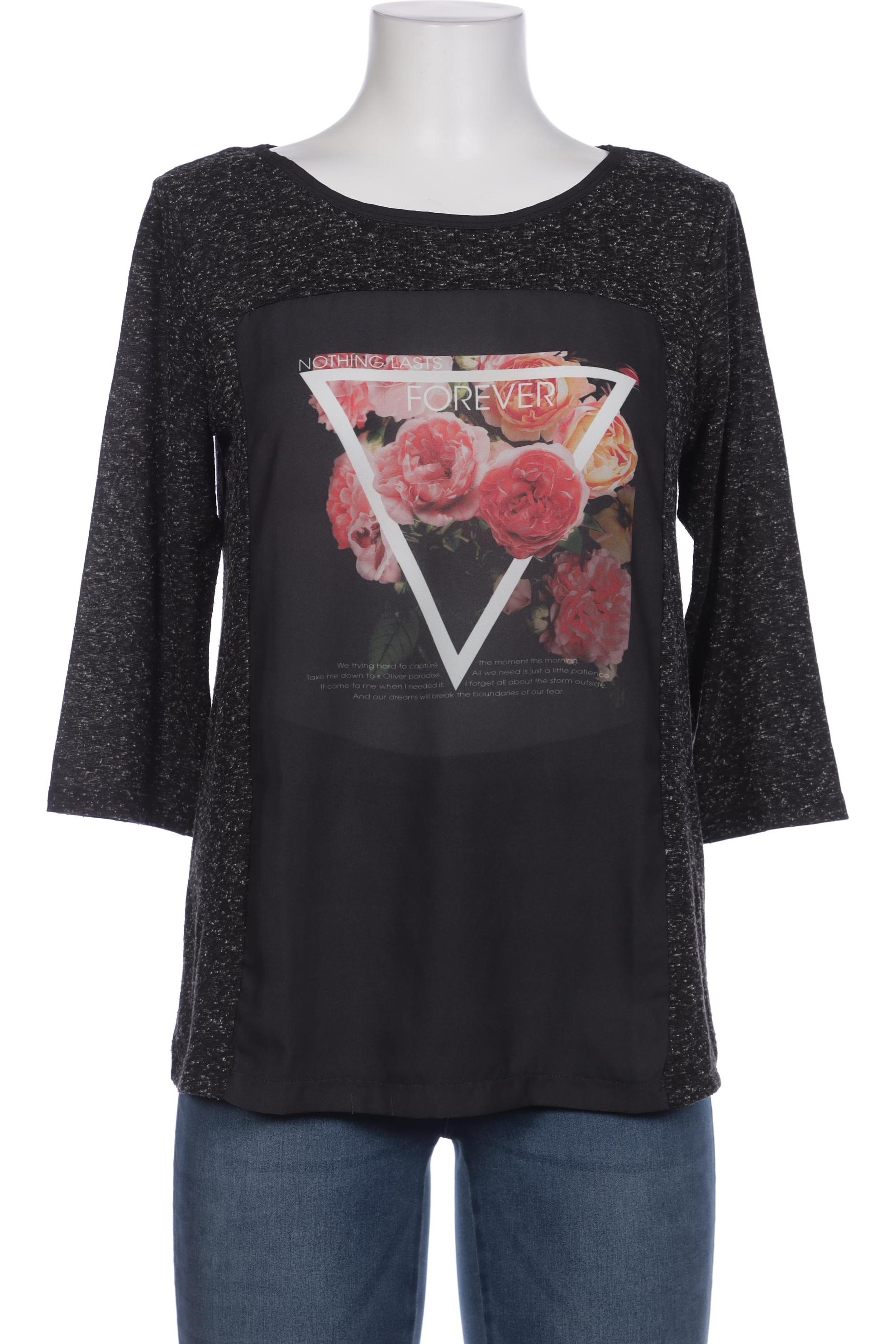 

s.Oliver Damen Langarmshirt, grau, Gr. 40