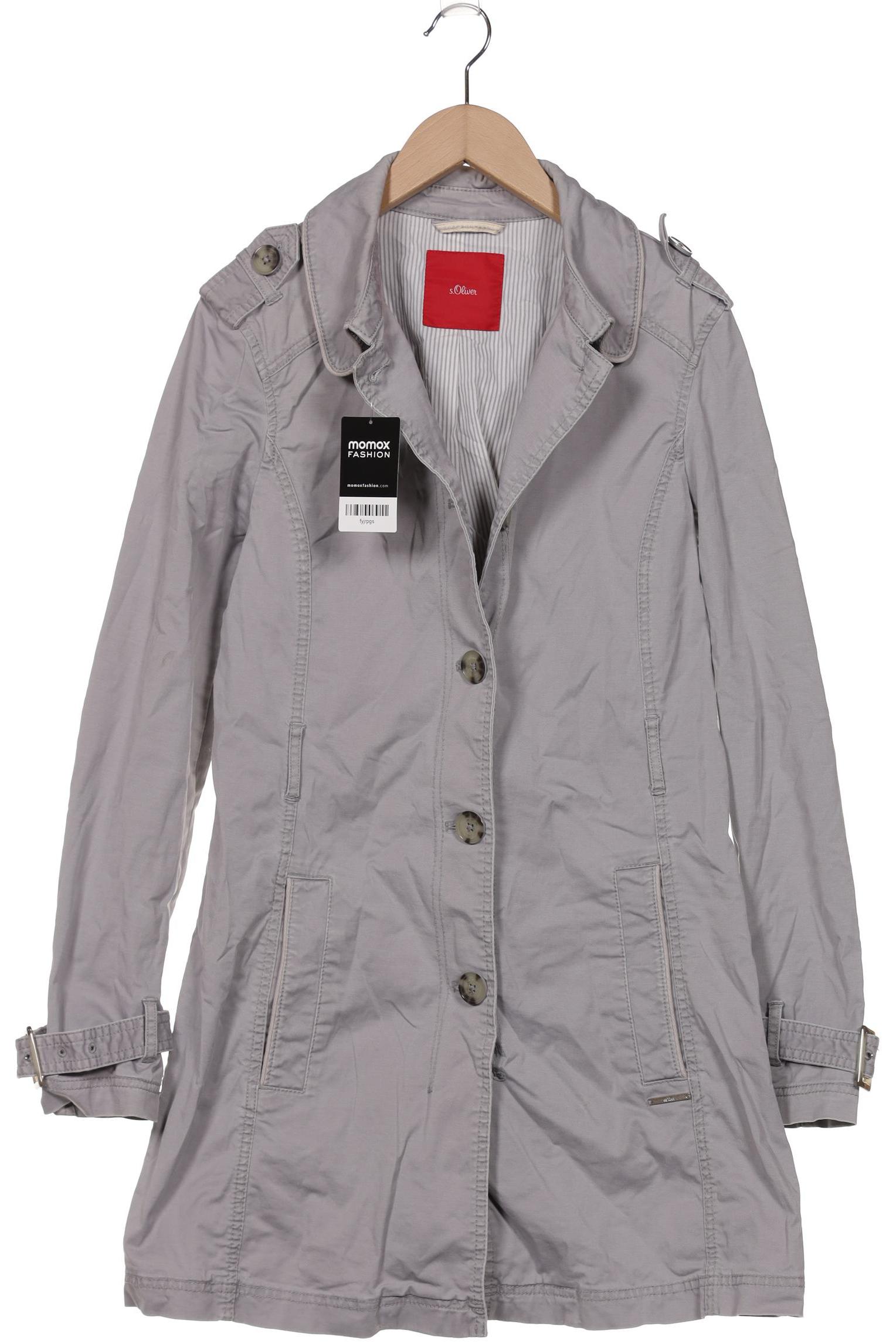 

s.Oliver Damen Mantel, grau