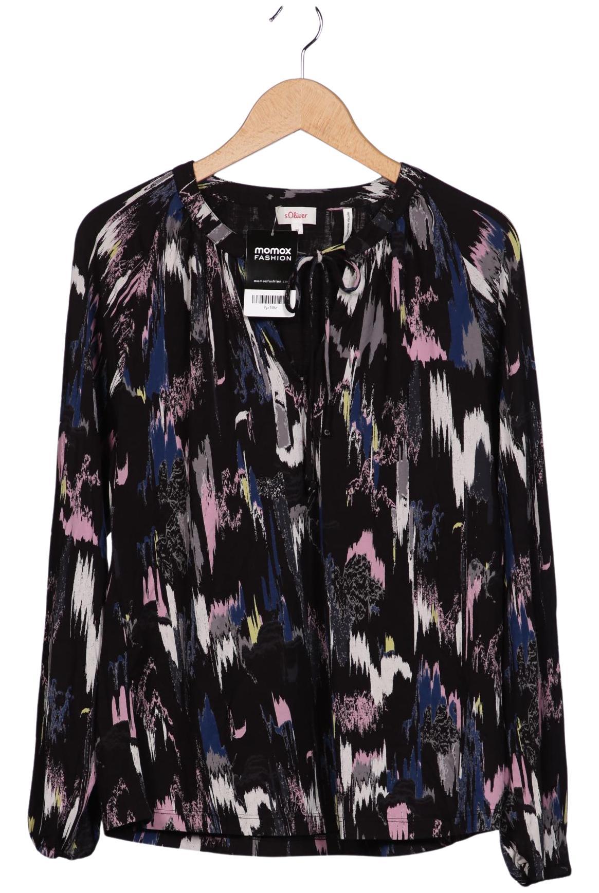 

s.Oliver Damen Langarmshirt, mehrfarbig, Gr. 36