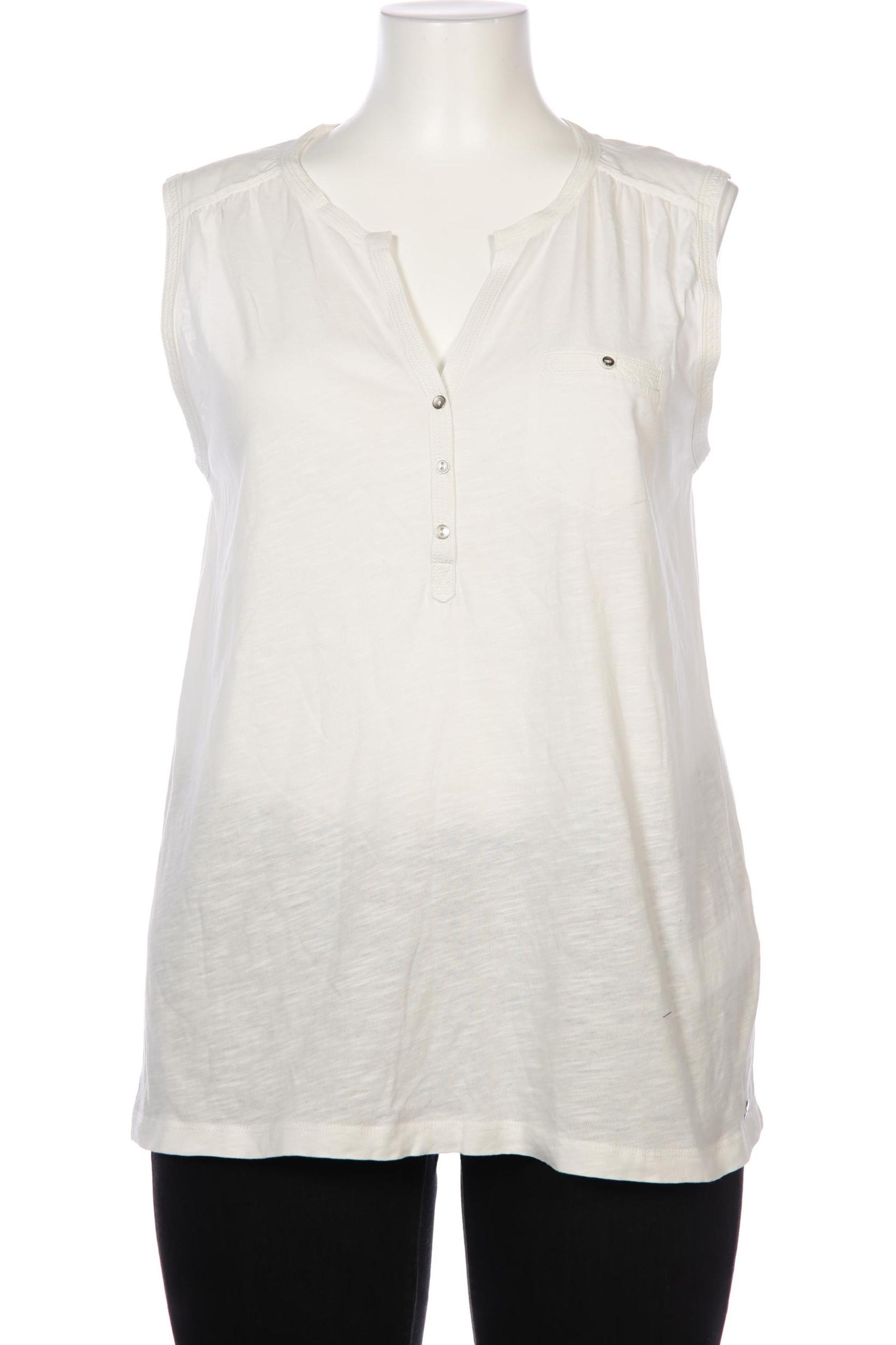

s.Oliver Damen Top, weiß, Gr. 42