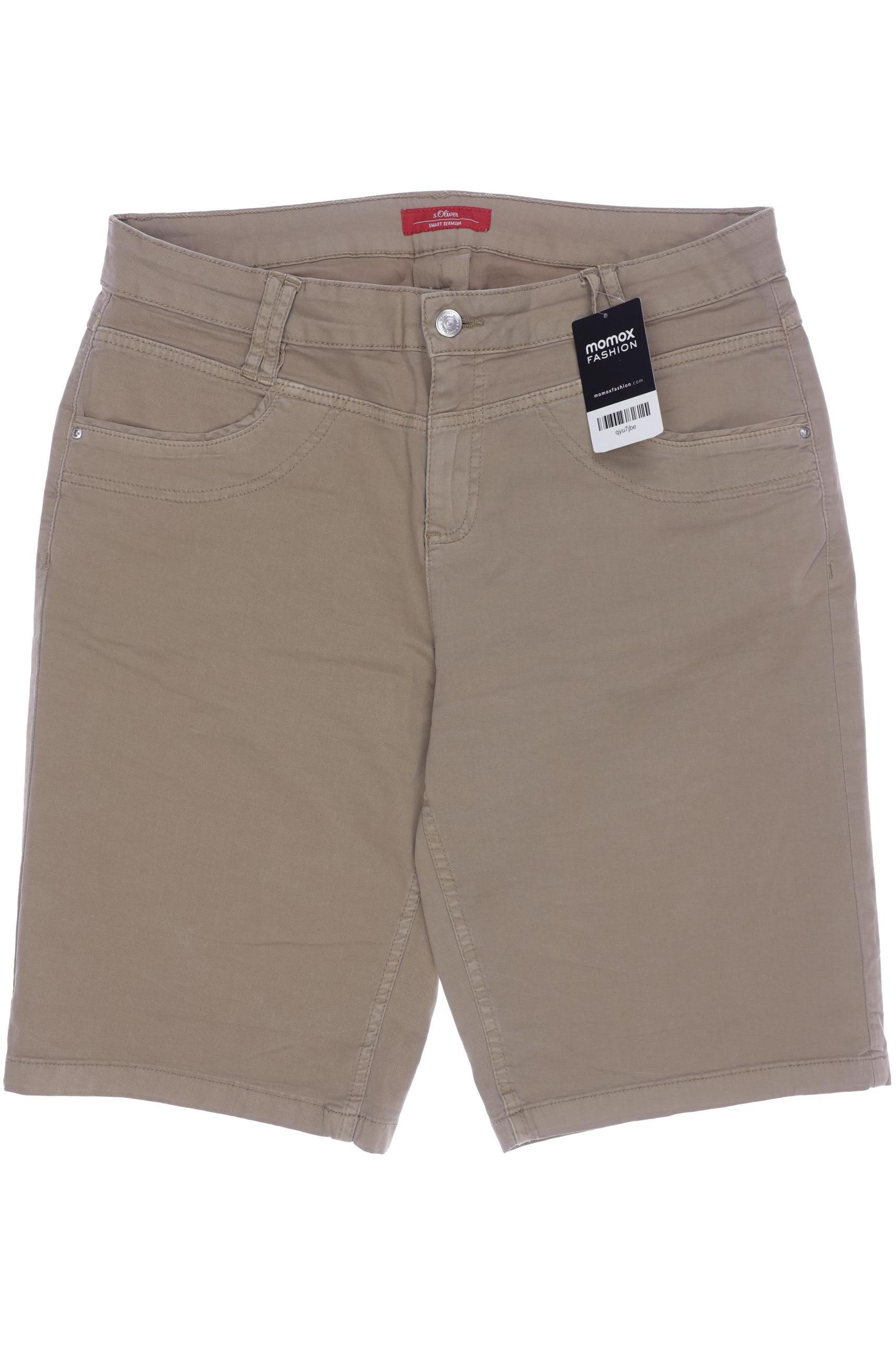 

s.Oliver Damen Shorts, beige, Gr. 40