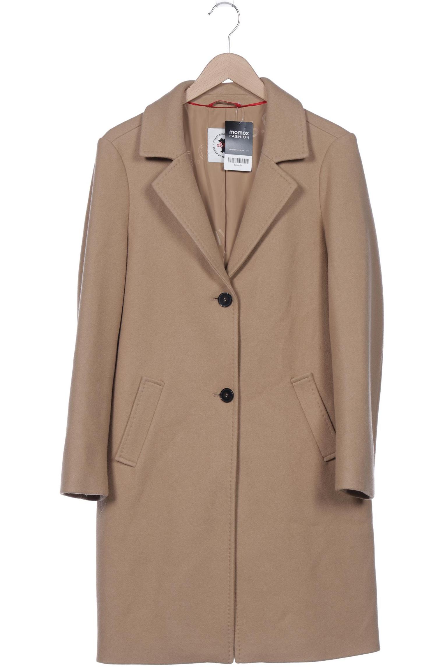 

s.Oliver Damen Mantel, beige, Gr. 38