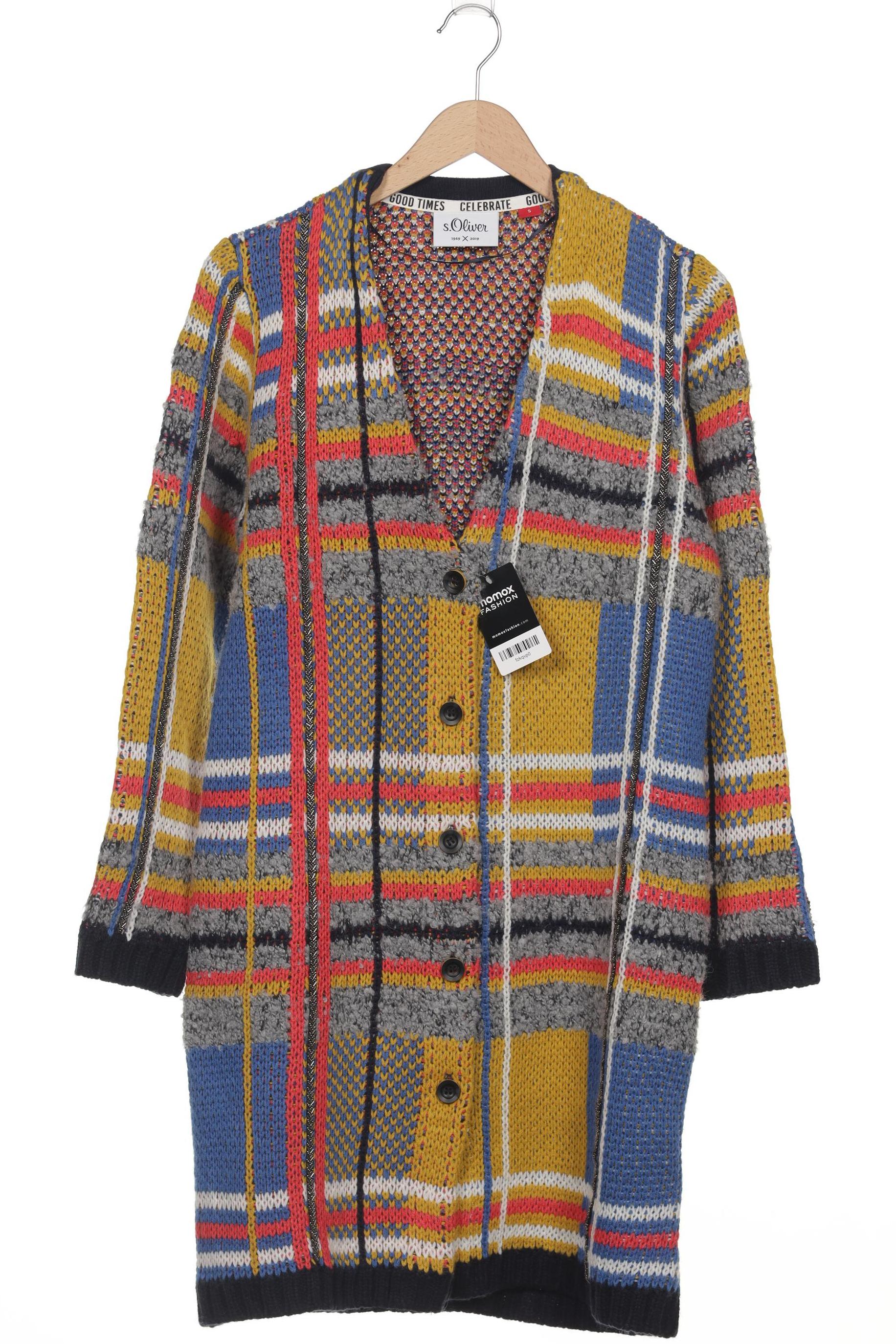

s.Oliver Damen Strickjacke, mehrfarbig, Gr. 36