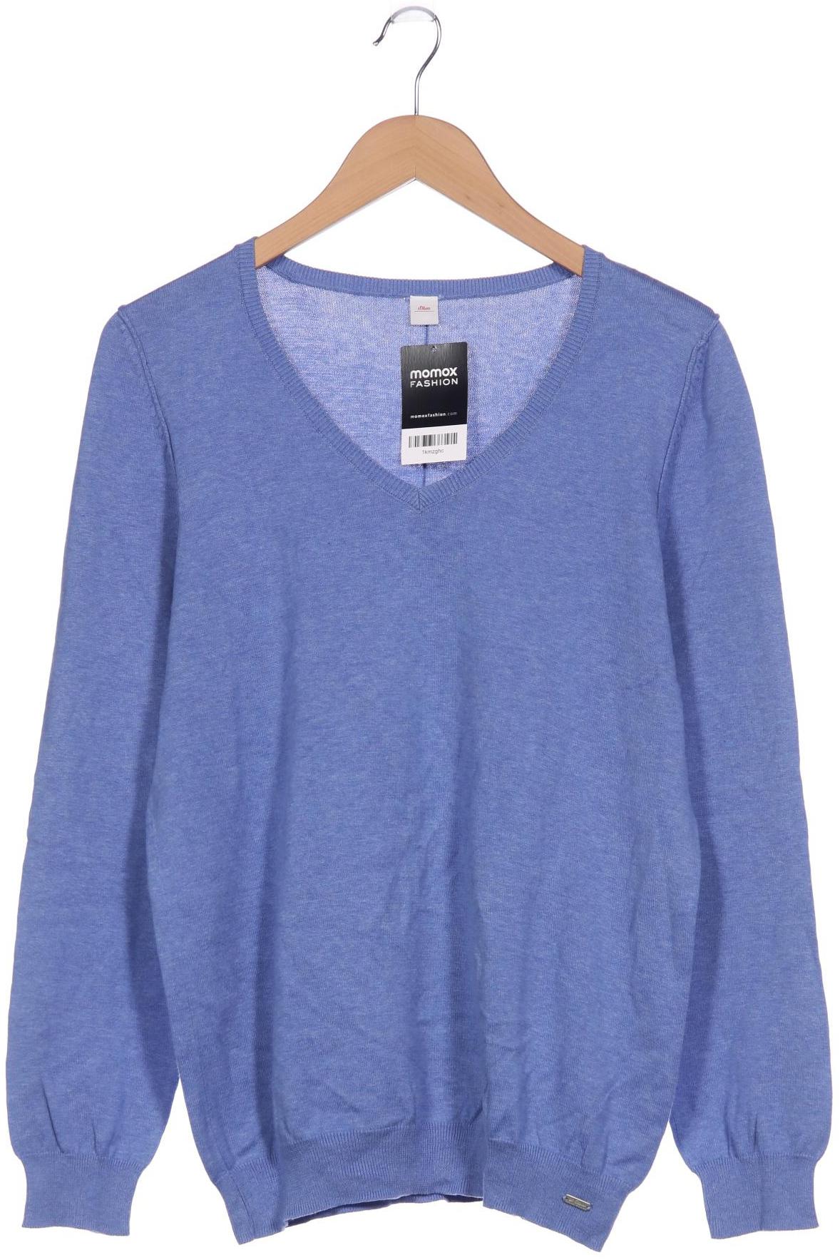 

s.Oliver Damen Pullover, blau, Gr. 44