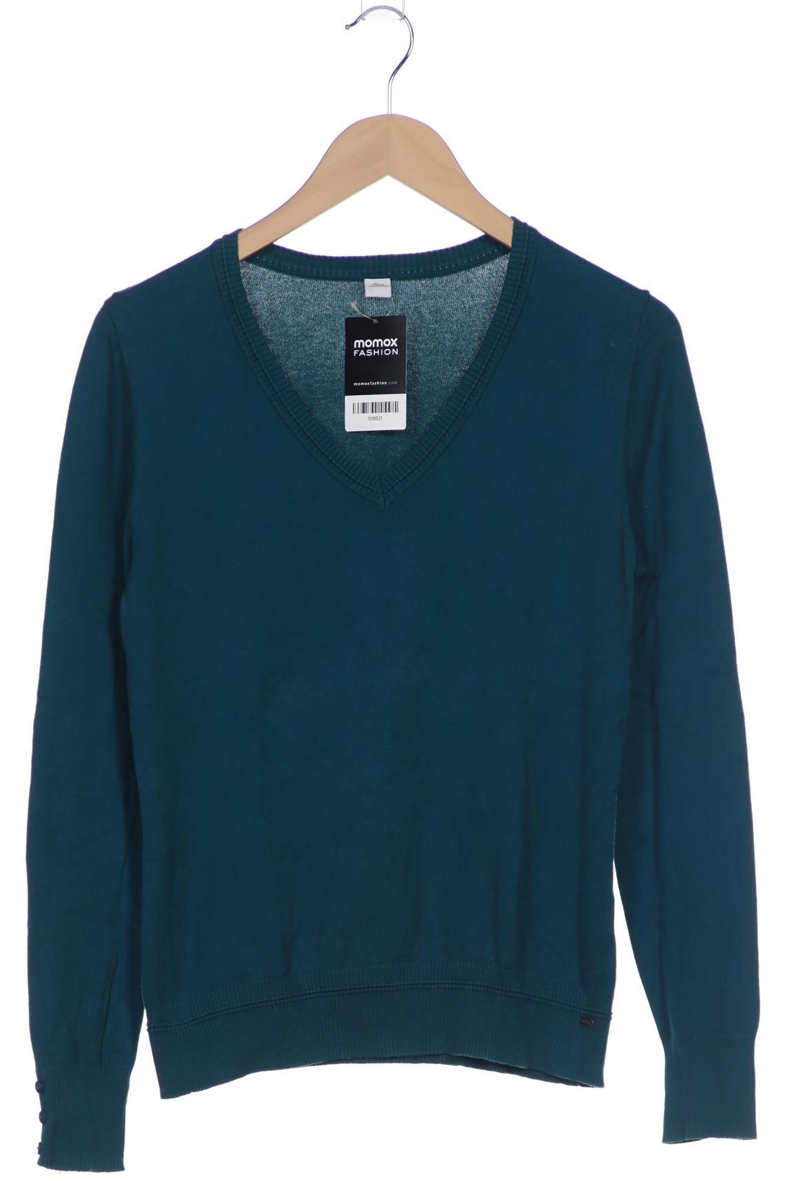 

s.Oliver Damen Pullover, türkis, Gr. 38