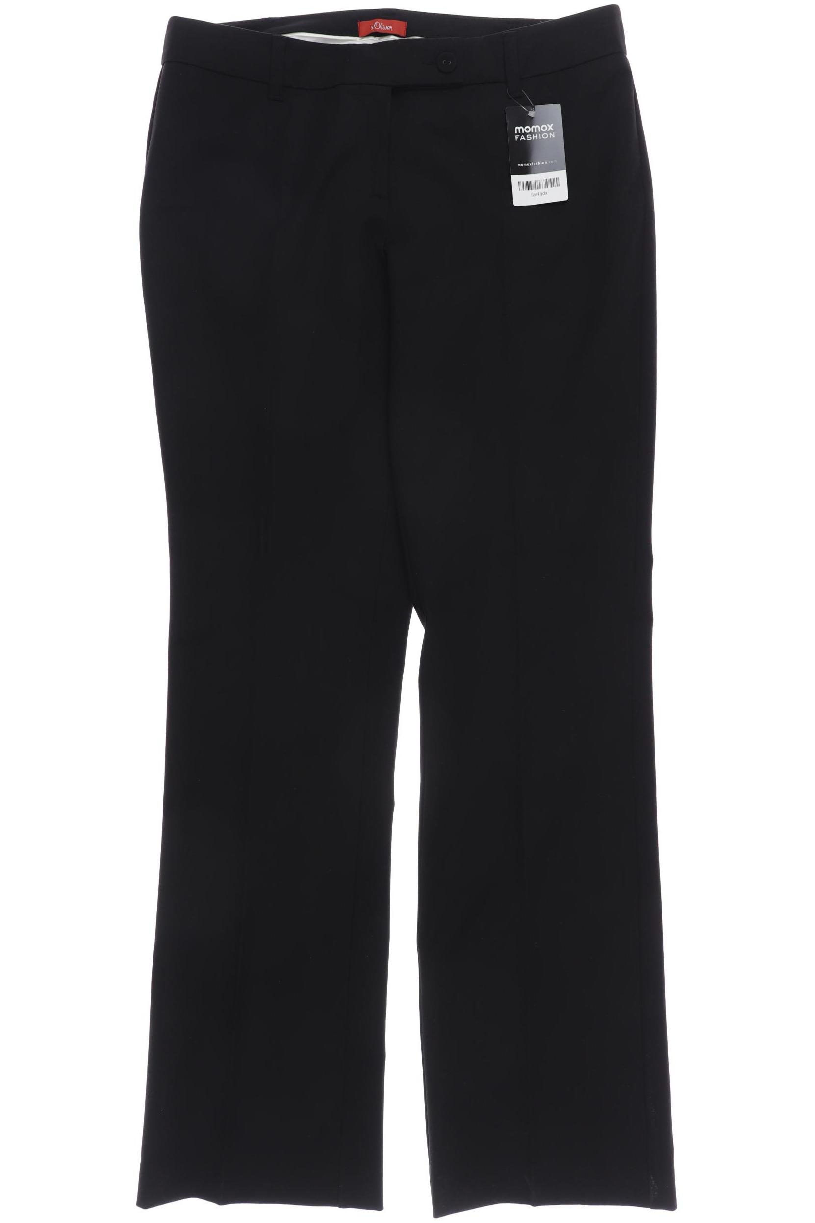 

s.Oliver Damen Stoffhose, schwarz, Gr. 40