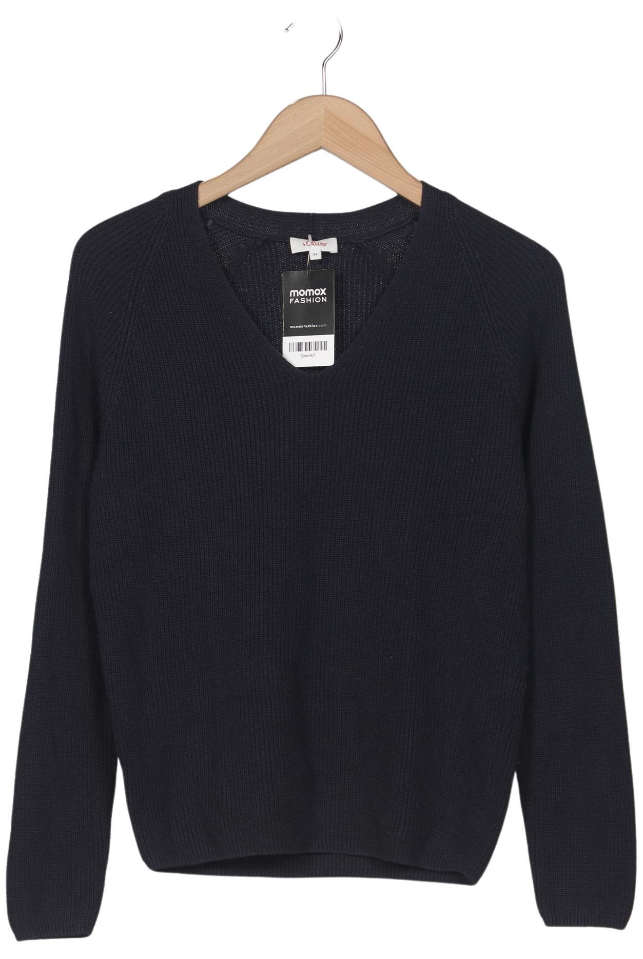 

s.Oliver Damen Pullover, marineblau, Gr. 34
