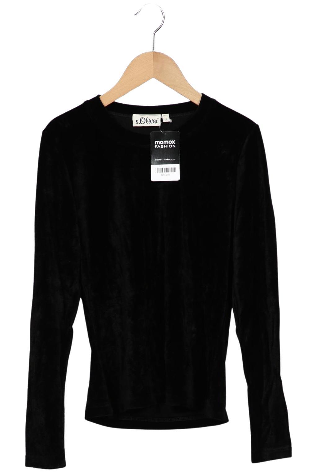 

s.Oliver Damen Sweatshirt, schwarz, Gr. 36