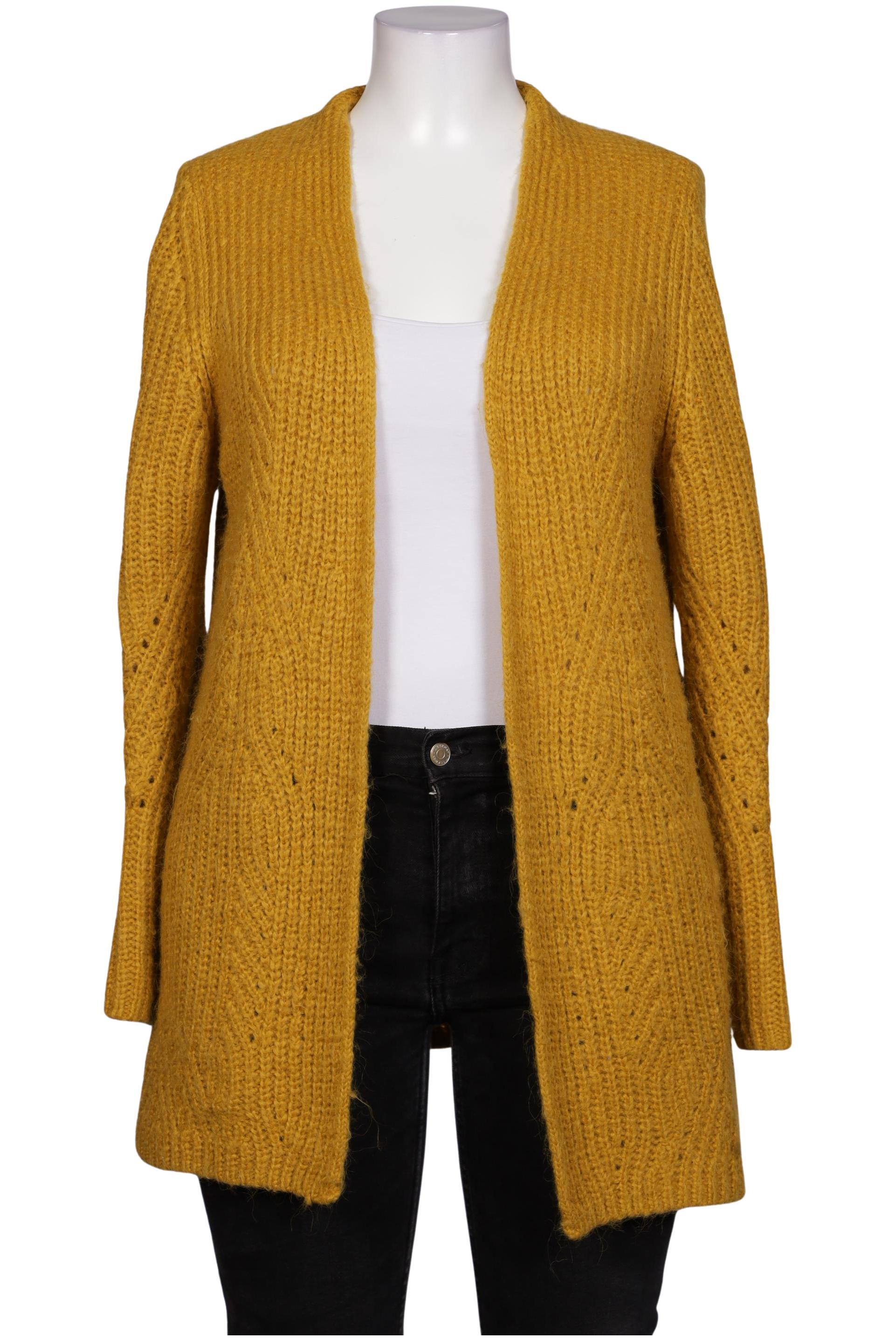 

s.Oliver Damen Strickjacke, gelb, Gr. 42