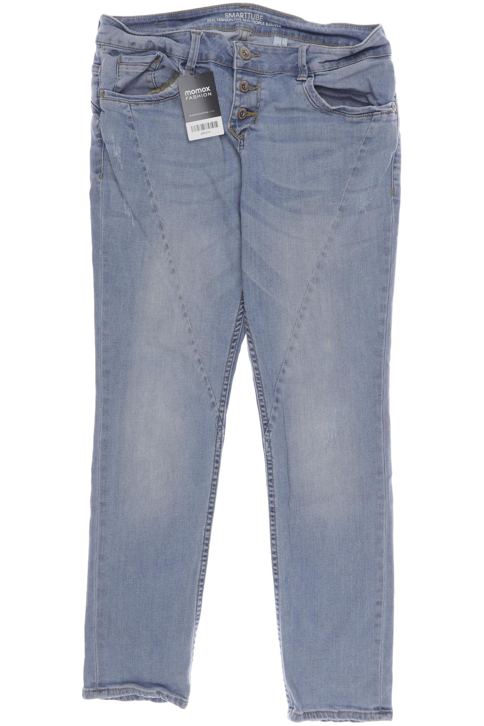 

s.Oliver Damen Jeans, blau